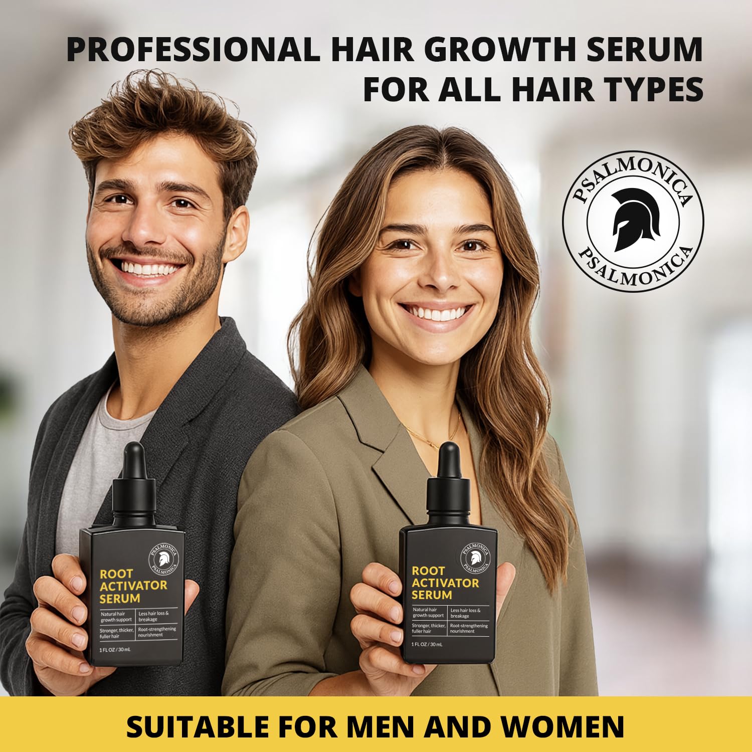 Psalmonica Hair Growth Serum - Root Activator Scalp Treatment for Hai - Psalmonica Official Product View 8