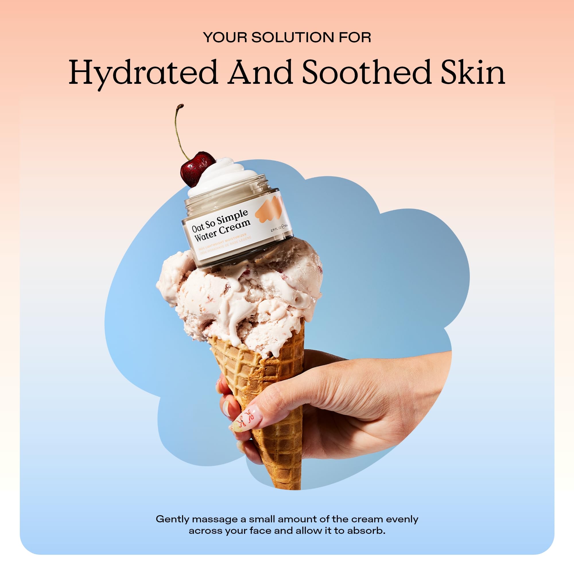 KraveBeauty Oat So Simple Water Cream for Dry, Sensitive Skin - KraveBeauty Official Product View 8
