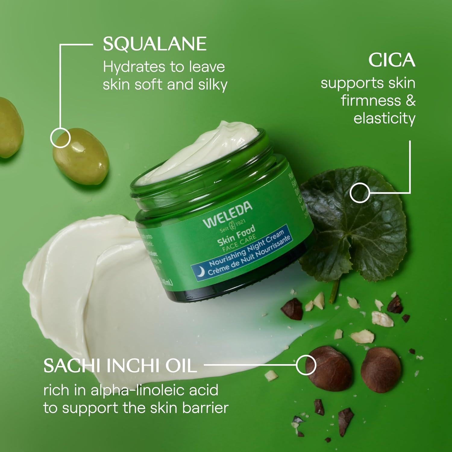 Weleda Skin Food Face Care Nourishing Night Cream, 1.3 Fluid - Weleda