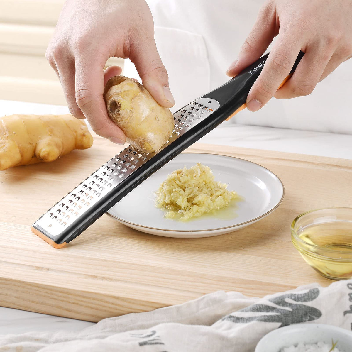 Cohesion Etched Zester Grater Set of 2 - Cohesion Official Imagery - 6