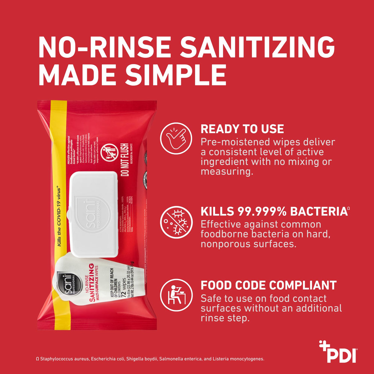 PDI Sani Professional No Rinse Sanitizing Multi Surface Food - PDI Official Imagery - 7