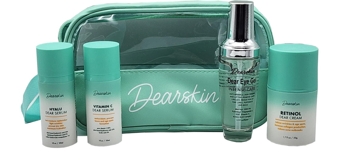 Dearskin Eyelashes Eyes Face Skincare Gift Set Gift her Glow - Dearskin Official Imagery - 8