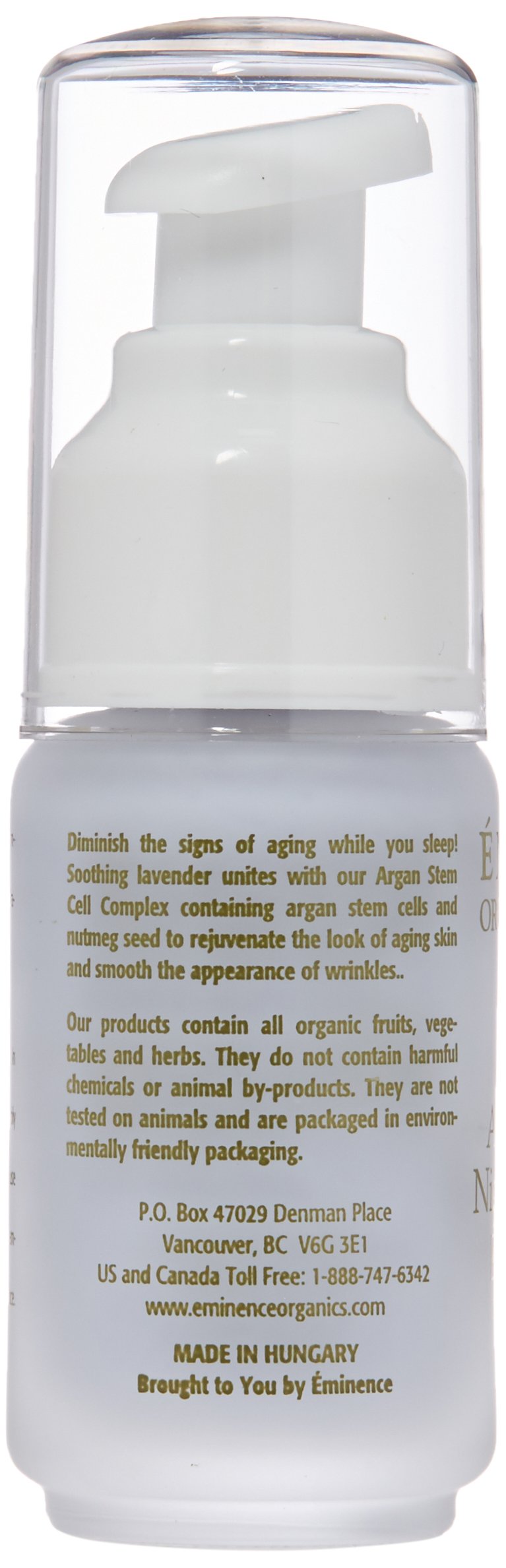 Lavender Age Corrective Night Concentrate by Eminence for Unisex - 1. Serum - Eminence Official Product View 5