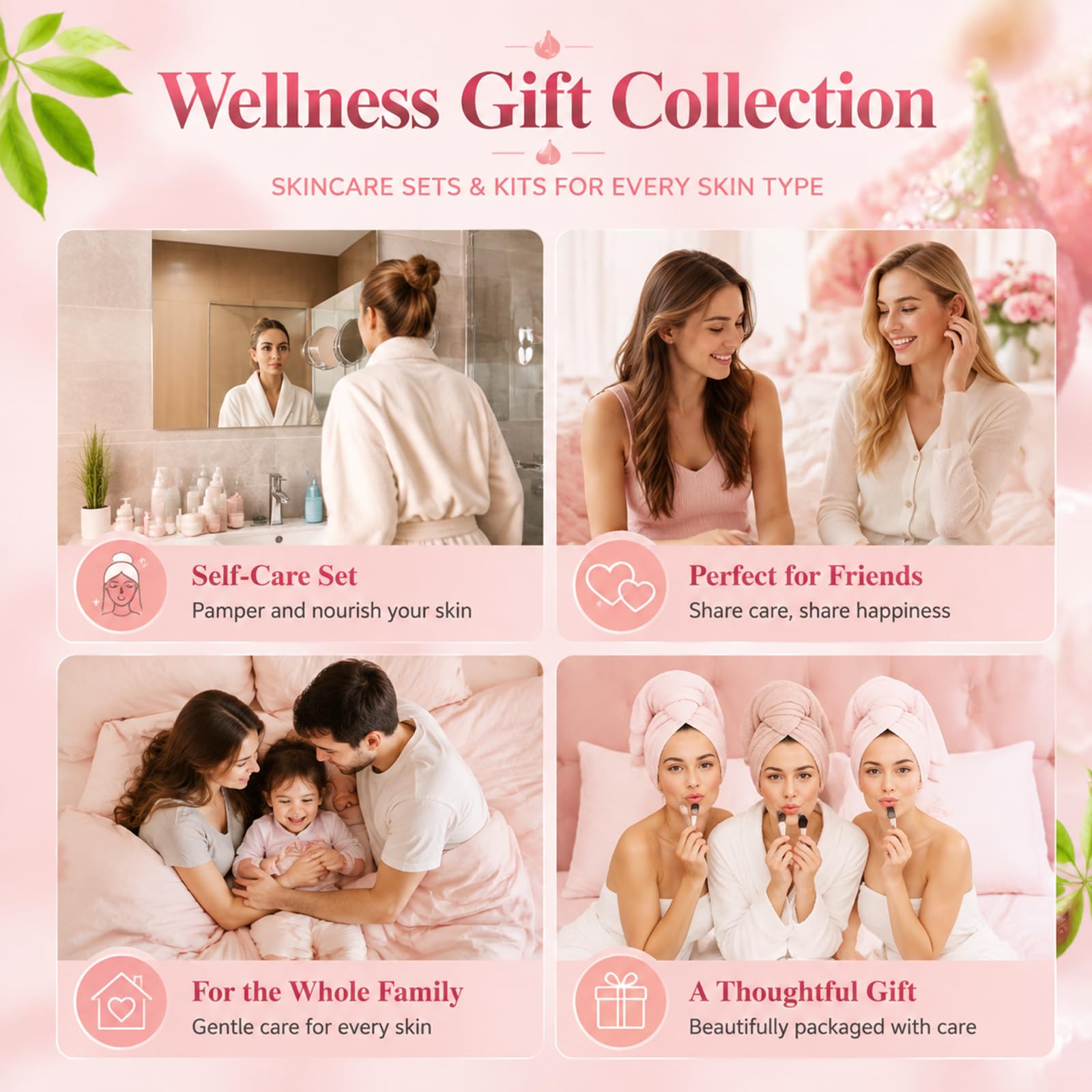 6PCS Figs Korean Skin Care Set, Moisturizing Korean Facial Kits - Jiakale