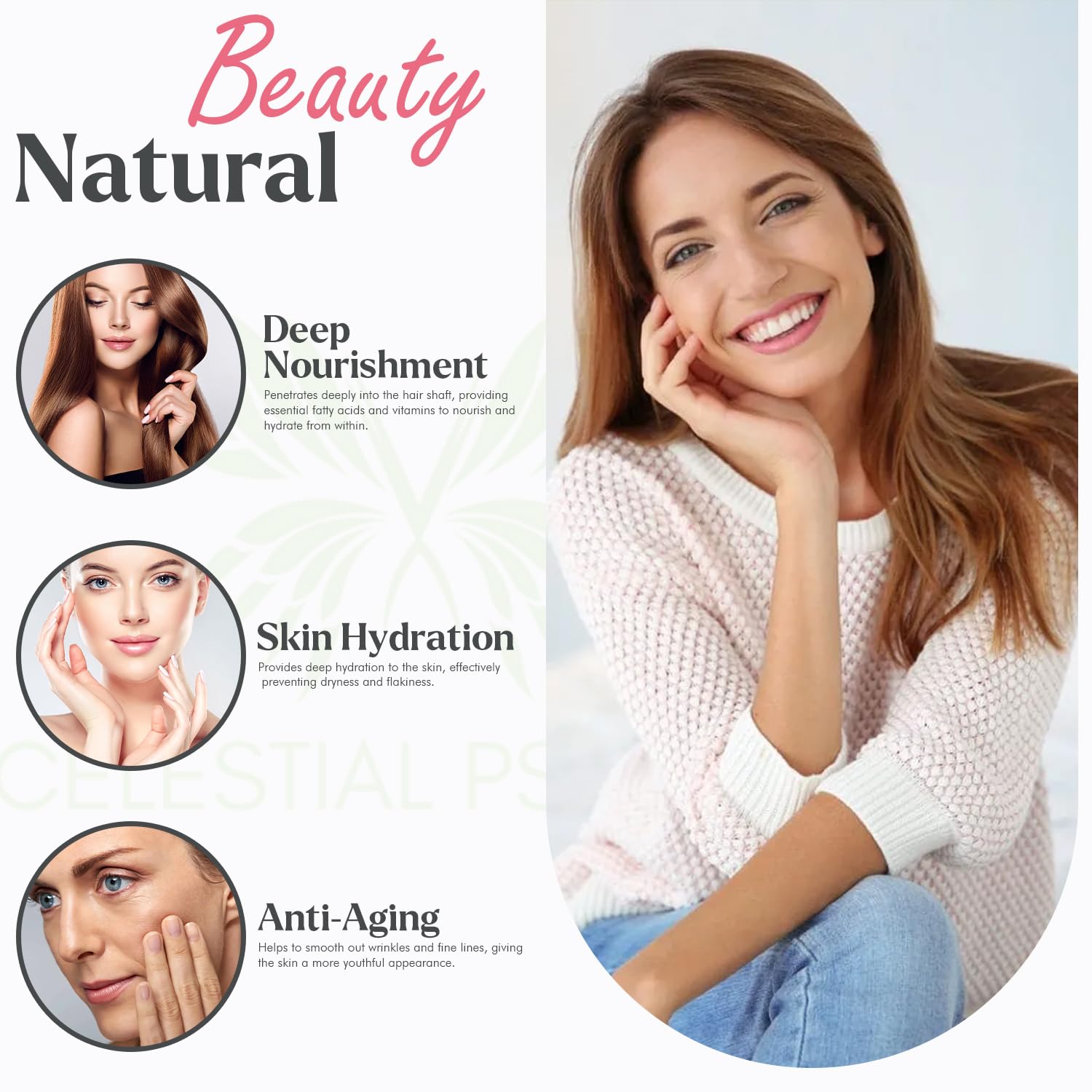 Celestial Psyché USDA Certified Organic Rosehip Seed Oil 100% Pure Natural, - Celestial Psyché Official Product View 6