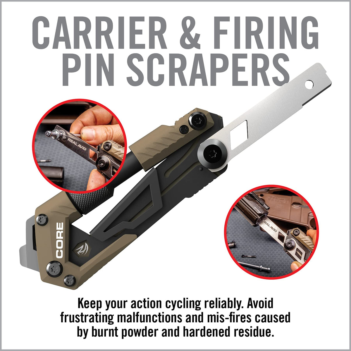 Real Avid Gun Multi Tool CORE Tactical Rifle Tool EDC Tools - Real Avid Official Imagery - 8