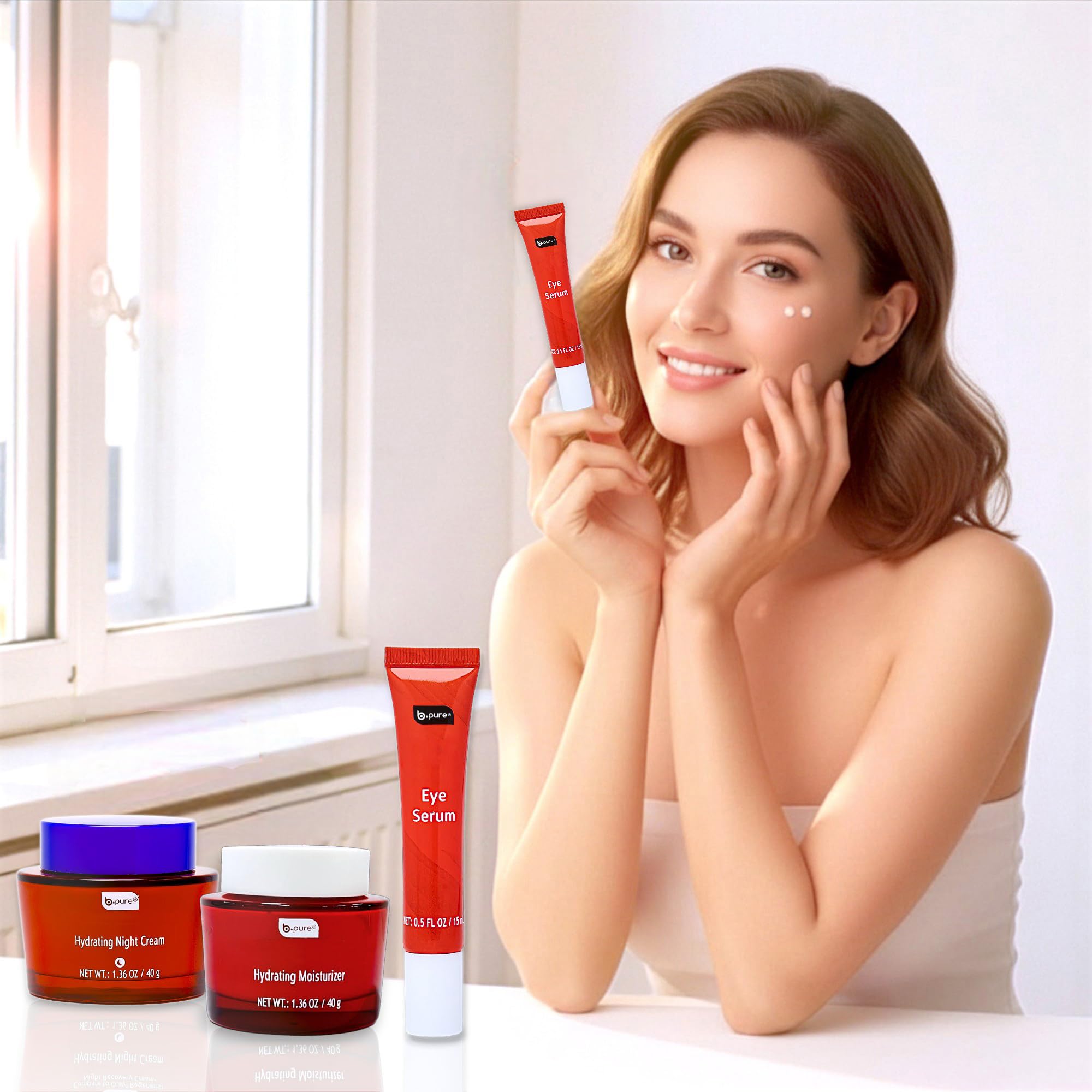 b.pure Revitalizing Hydrating Daytime Face Moisturizer - b.pure