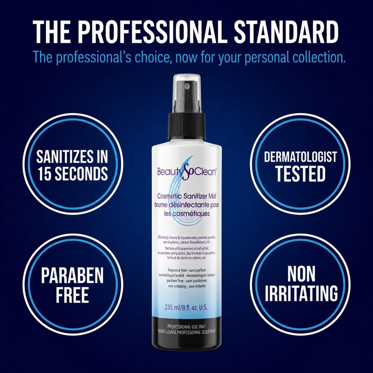 Beautysoclean Cosmetic Sanitizer Mist - BEAUTYSOCLEAN Official Imagery - 8