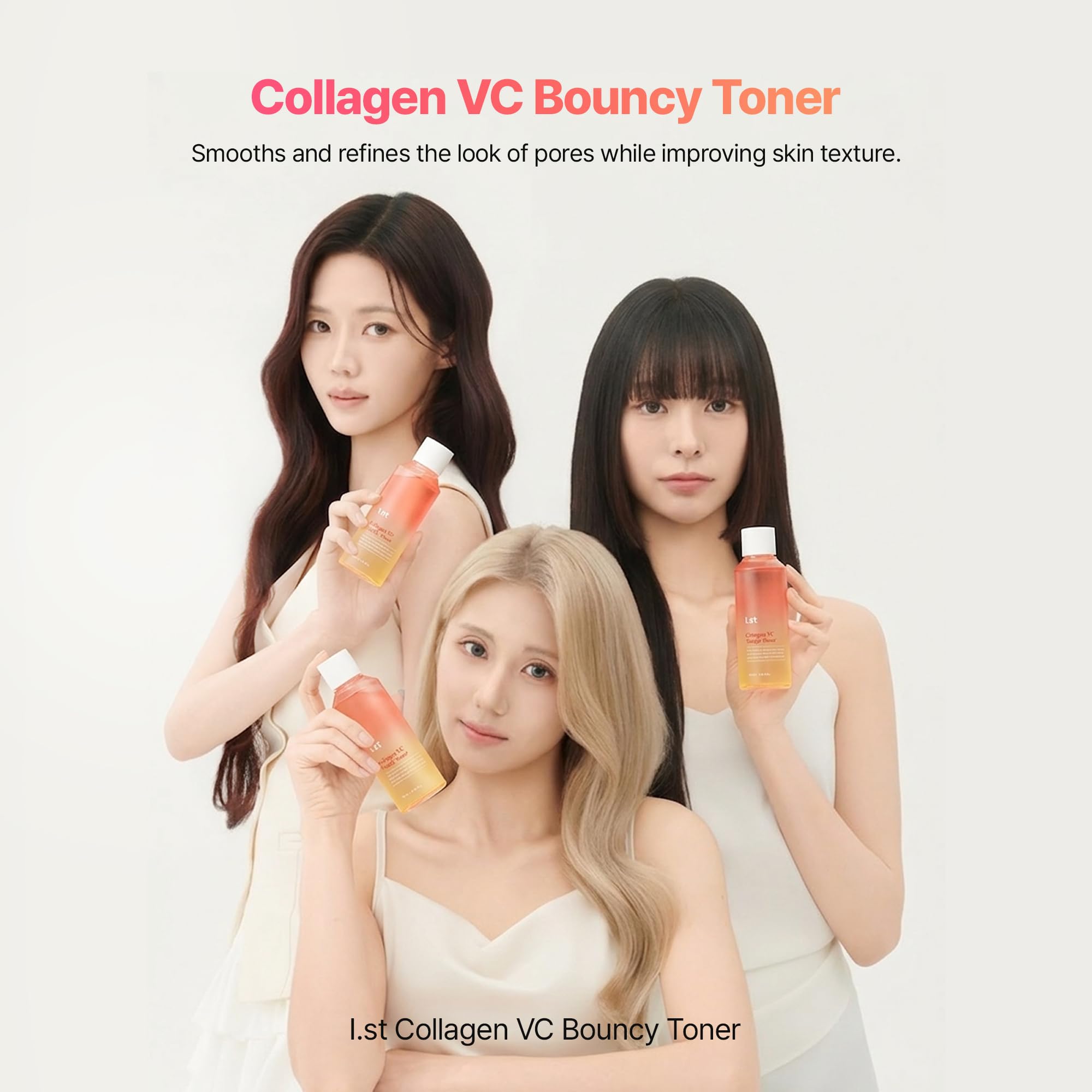 I.st Collagen VC Bounce Toner with Collagen &amp; Vitamin - I.st