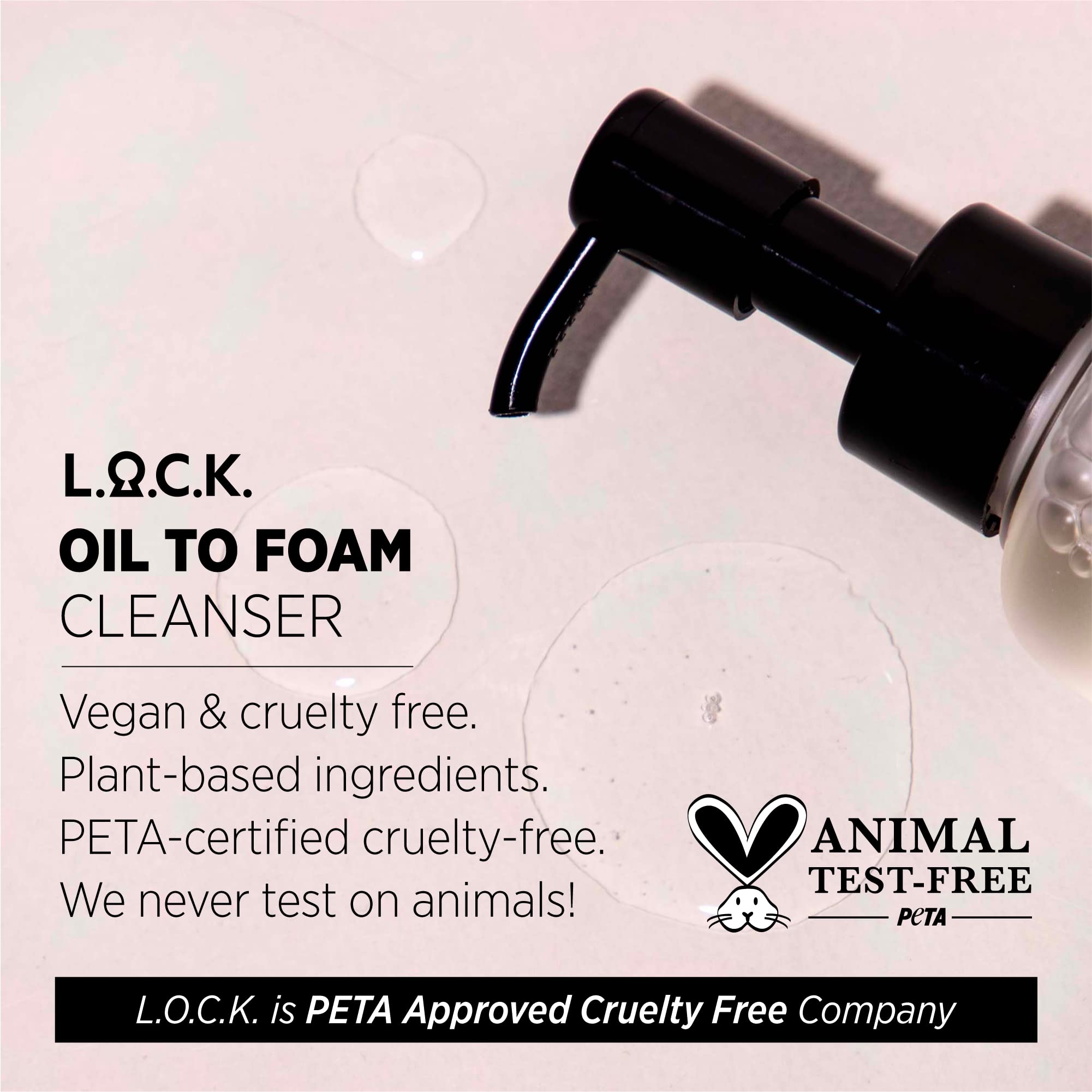 L.O.C.K. Oil To Foam Cleanser - L.O.C.K.