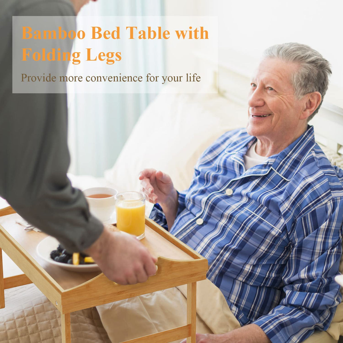 2 Pack Breakfast in Bed Tray for Eating 16 92 x 12 6 Inch - Easoger Official Imagery - 5