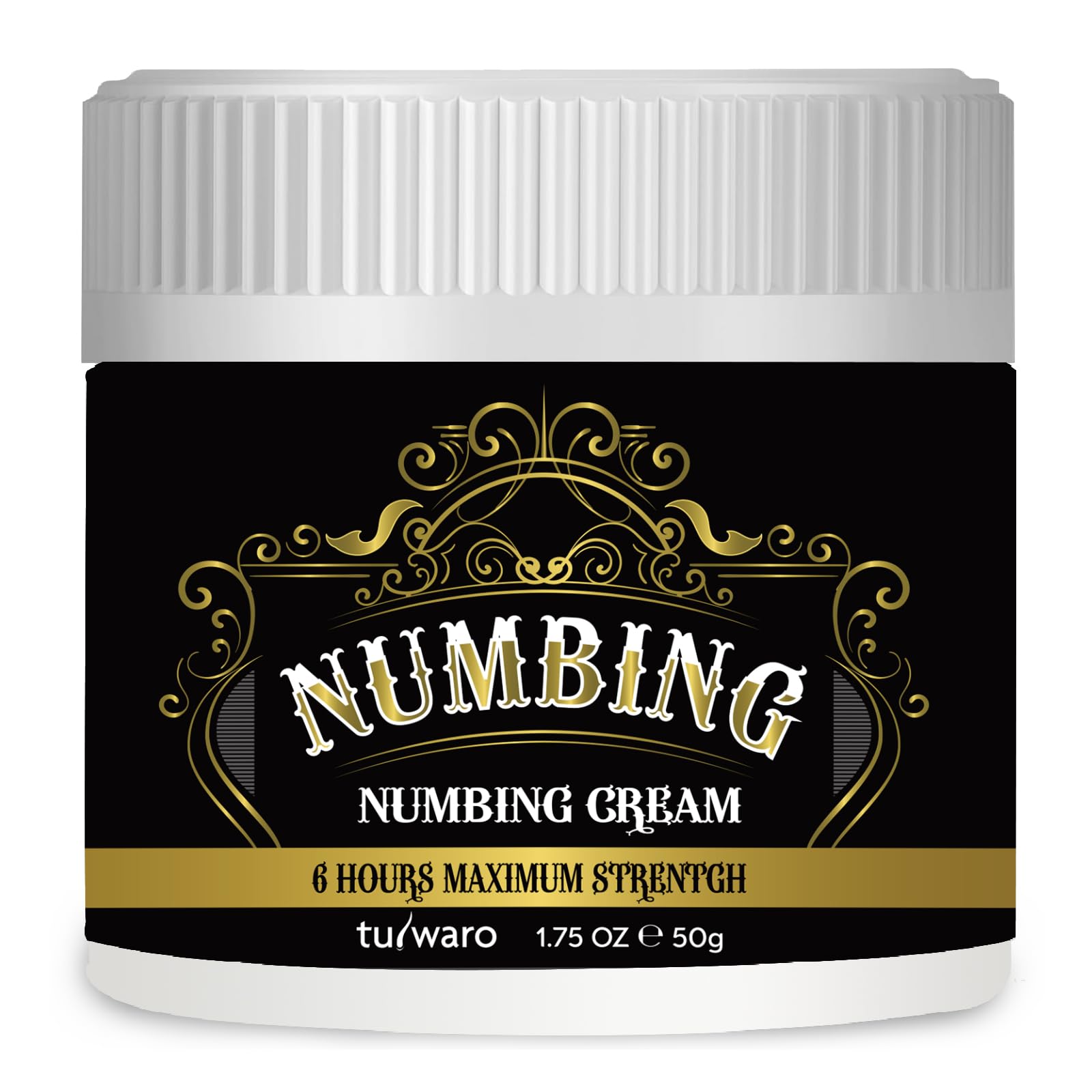 tuiwaro Numbing Cream: Fast-Absorbing with Emu Oil and Arnica — Non-Greasy 50 mL