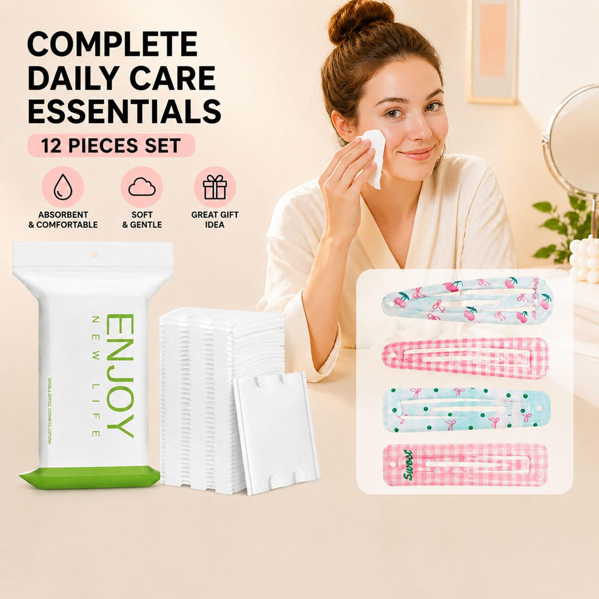 Skincare Accessories Set - Premium Selection Official Imagery - 7