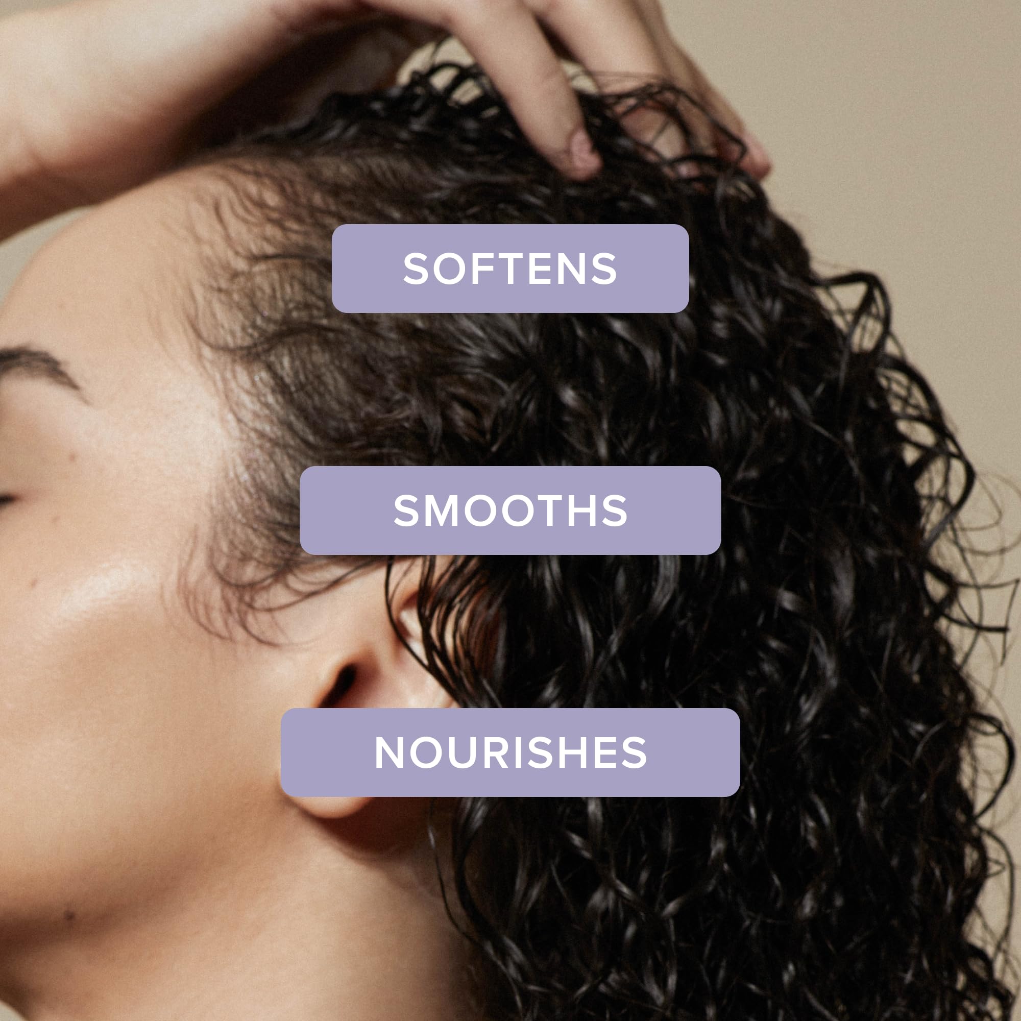 Tea Tree Lavender Mint Nourishing Oil, Multi-Benefit Treatment Oil, Moisturizing + Smoothing, For Coarse, Curly + Dry Hair, 1.7 fl. oz.