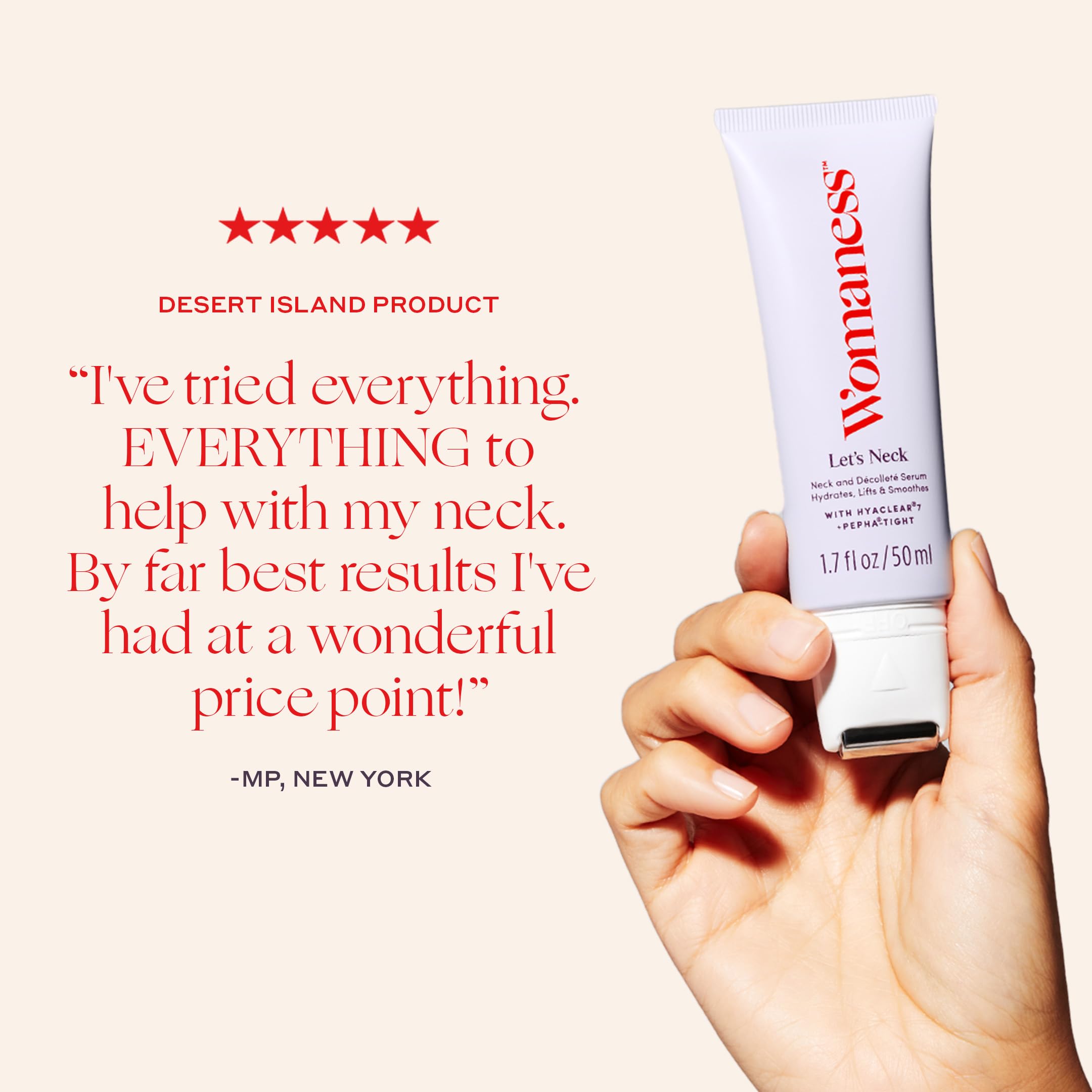 Womaness Let s Neck Serum for Neck Tightening and Lifting - Womaness Official Imagery - 7