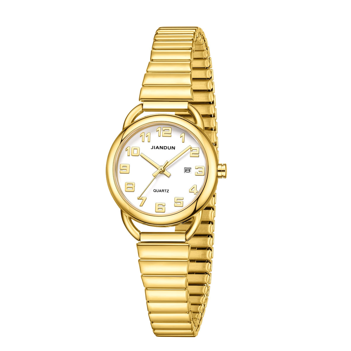 JIANDUN Waterproof Petite Gold Watch Classic Women s Elegant - JIANDUN Official Imagery - 8