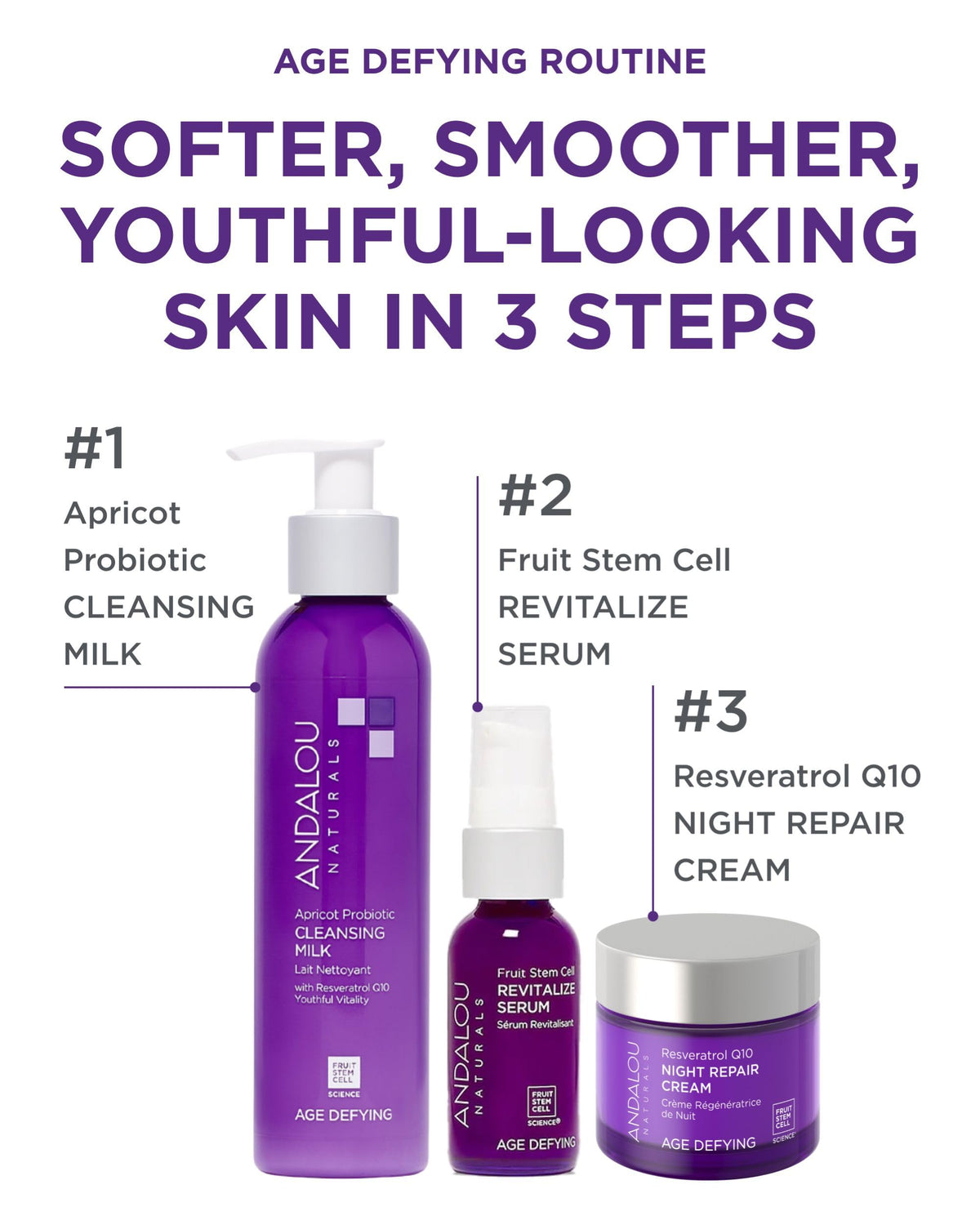 Andalou Naturals Resveratrol Q10 Night Repair Cream For Dry - Andalou Naturals Official Imagery - 4
