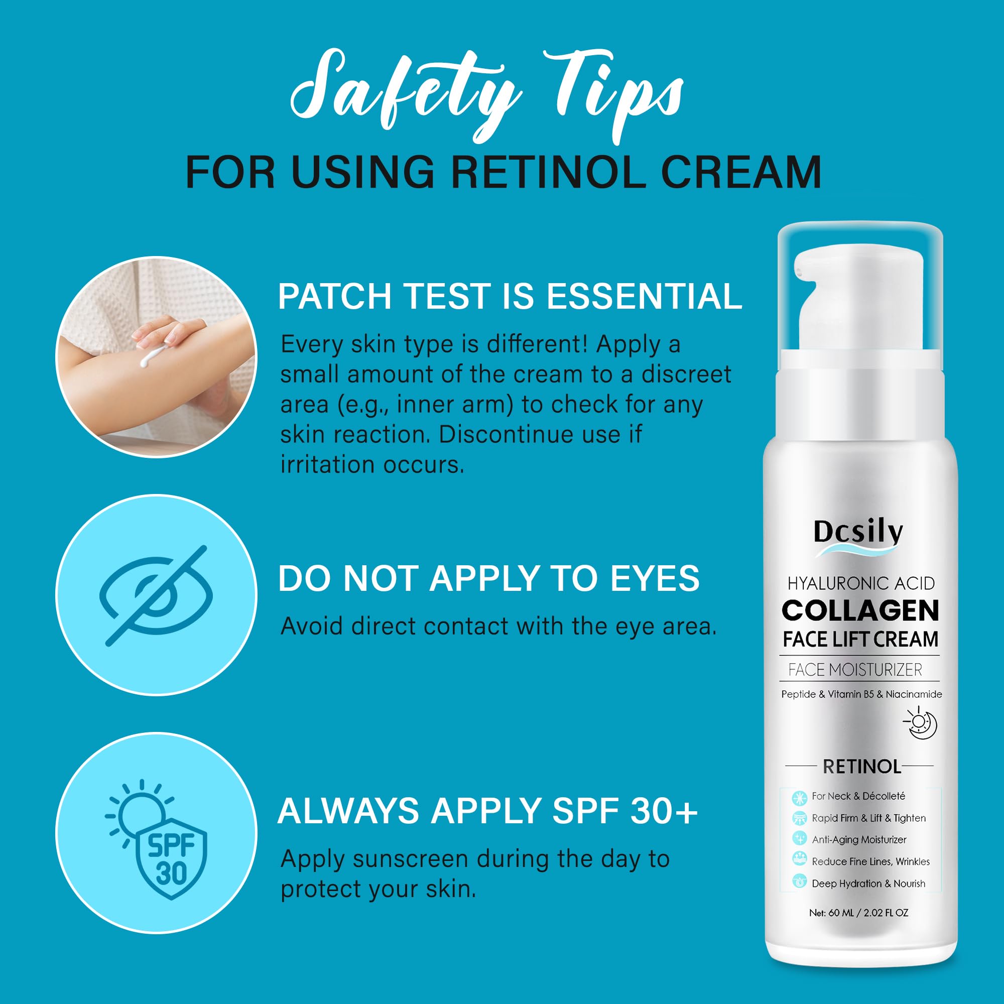 Skin Tighten And Lift Neck Cream Face Lift Cream 6 in 1 Anti - Dcsily Official Imagery - 8