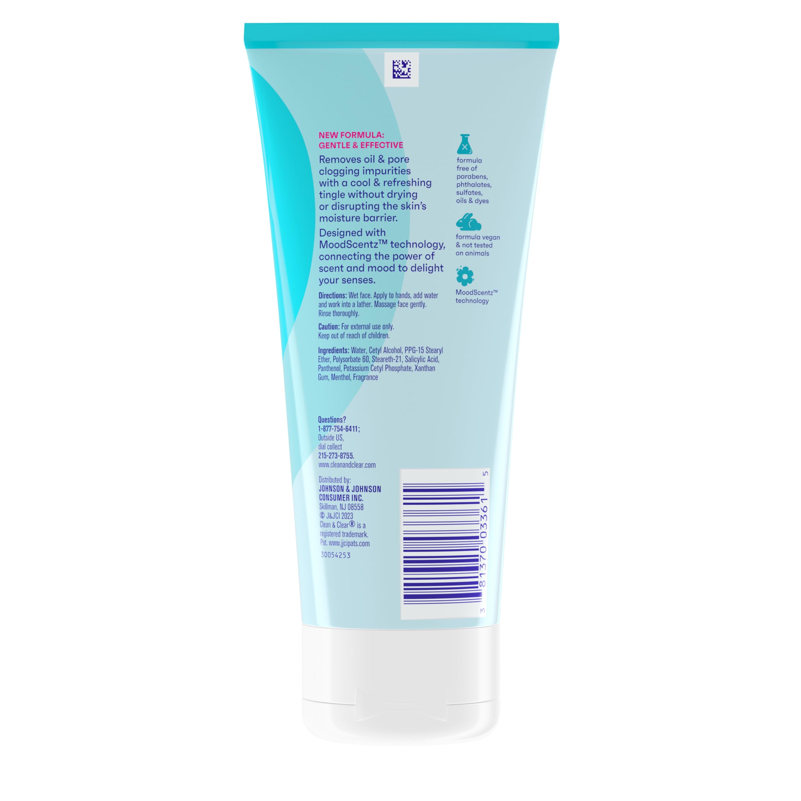 Clean Clear Oil Free Deep Action Cream Facial Cleanser - Clean & Clear Official Imagery - 8