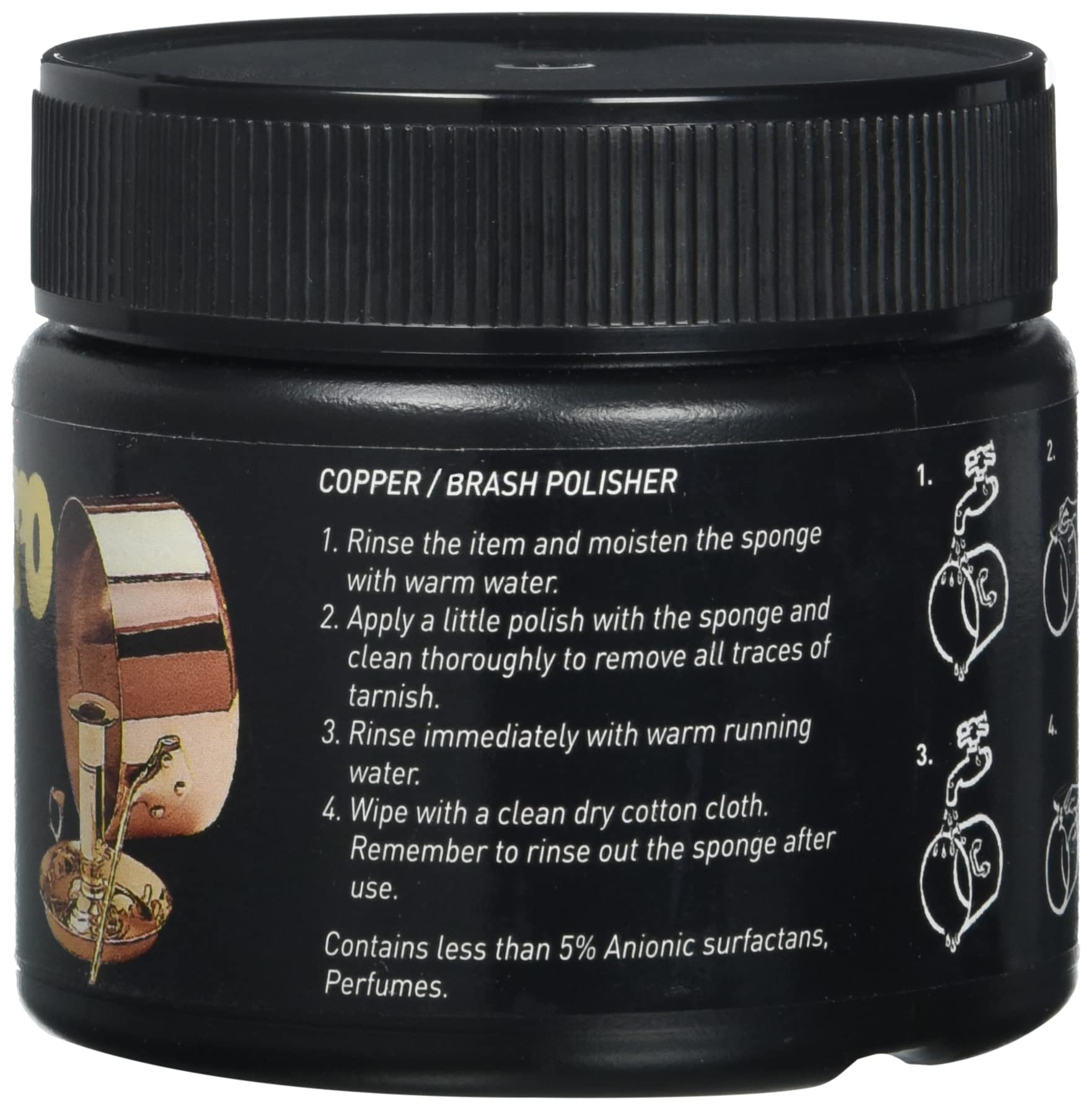 Matfer Bourgeat Bistro Copper Cleaning Paste, 5 fl. oz.