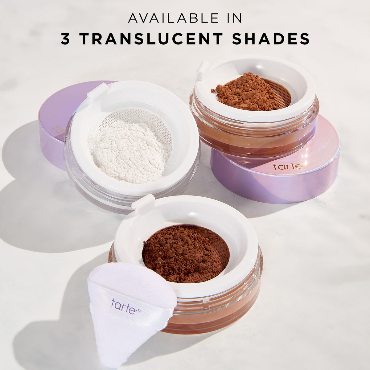 tarte creaseless setting powder Loose Face Powder - tarte Official Imagery - 7