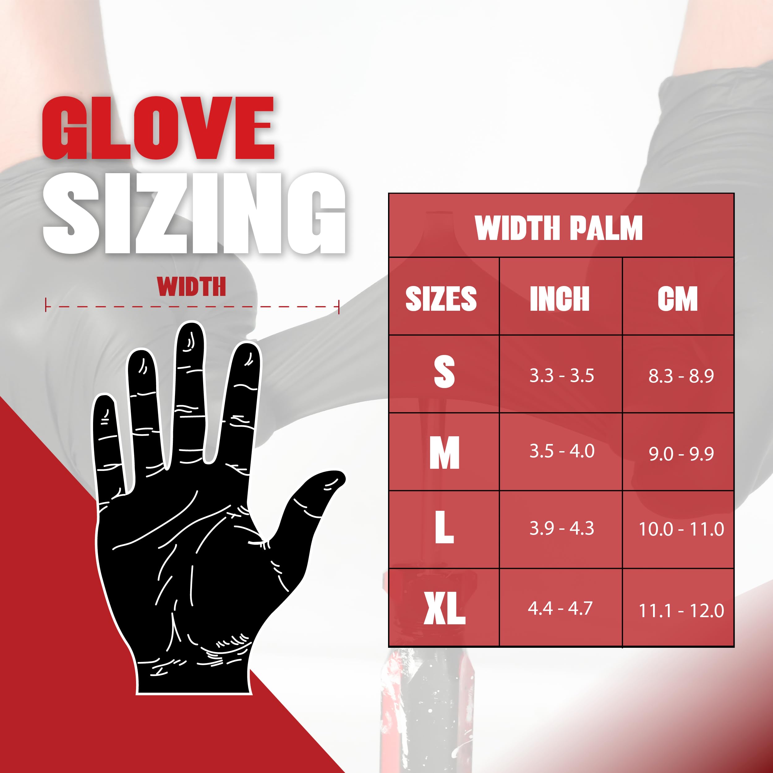 London Labs Black Synthetic Vinyl Exam Gloves Powder Free and Lat - London Labs Official Product View 6
