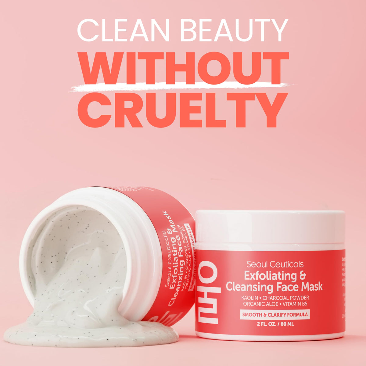 SeoulCeuticals Korean Skin Care Exfoliating Face Scrub - SeoulCeuticals Official Product Imagery - 6