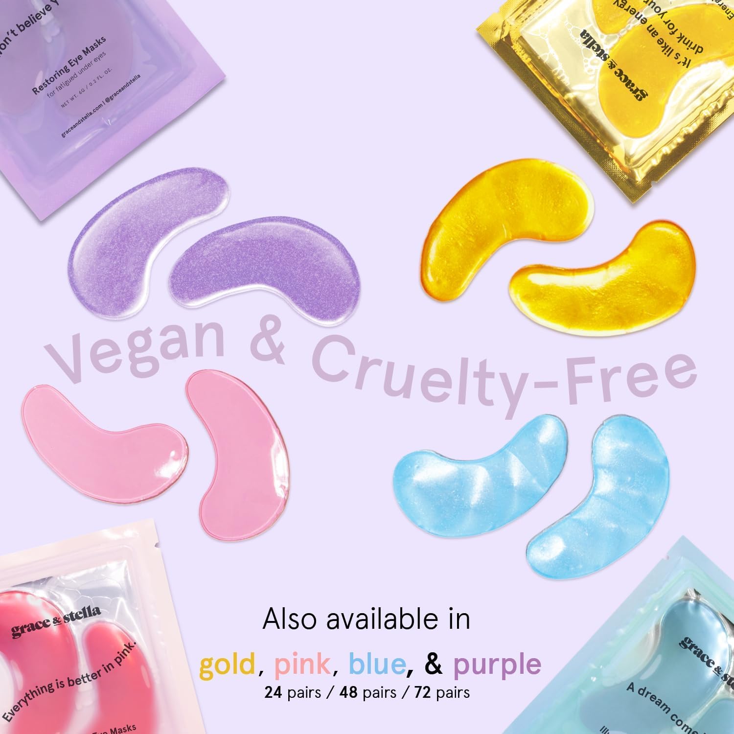 grace & stella Retinol Under Eye Patches for Puffy Eyes - grace & stella Official Product View 7