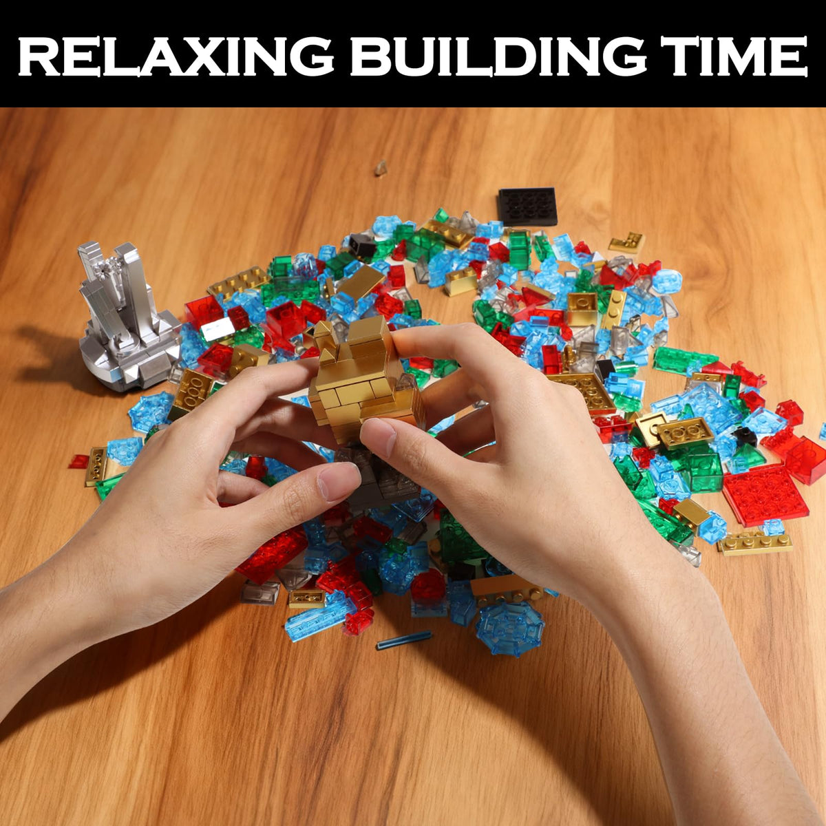 Mineral Building Set for Adults 564PCS Geology Crystal - HAYXUN Official Imagery - 6