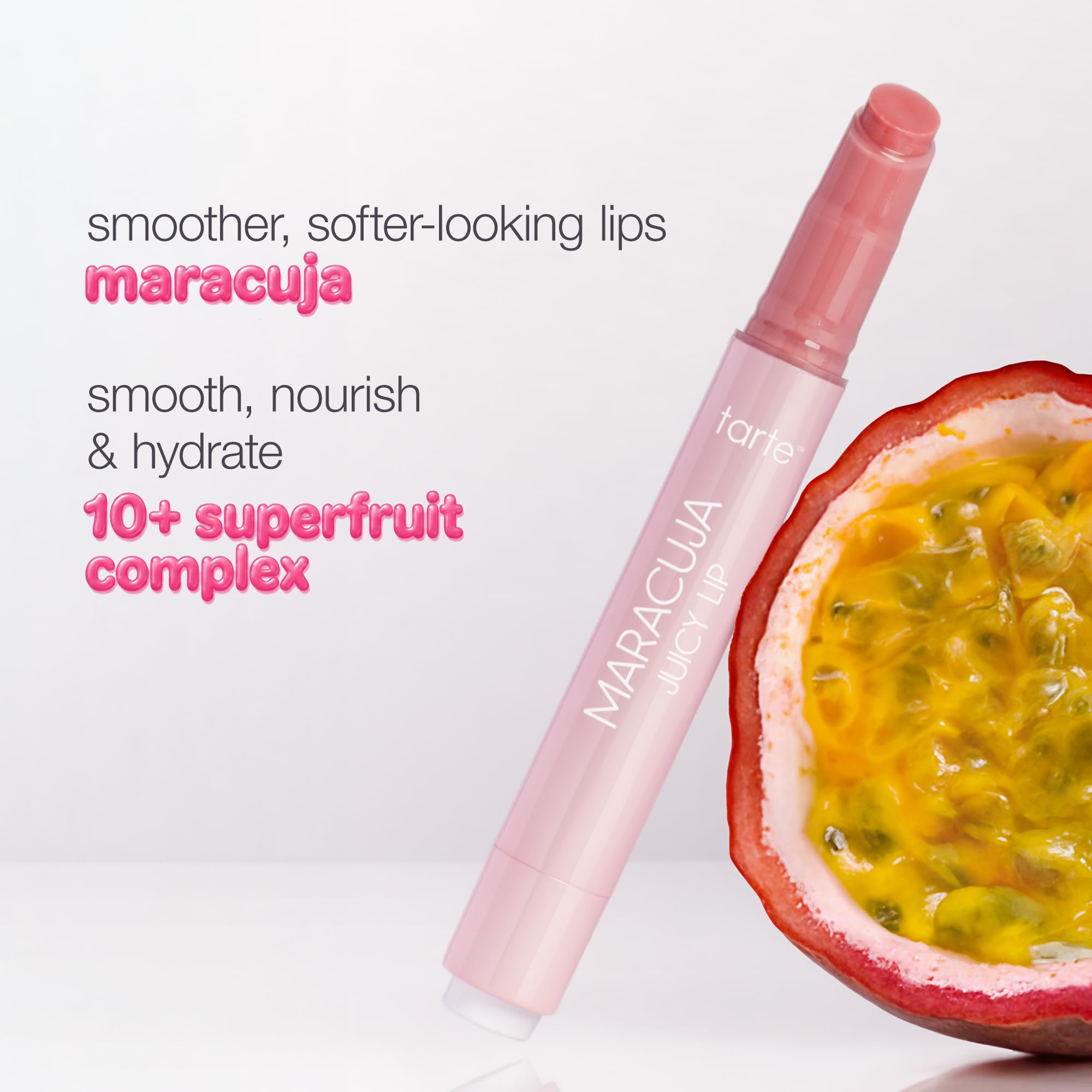 tarte maracuja juicy lip balm gloss Viral Nourishing Lip - tarte Official Imagery - 7