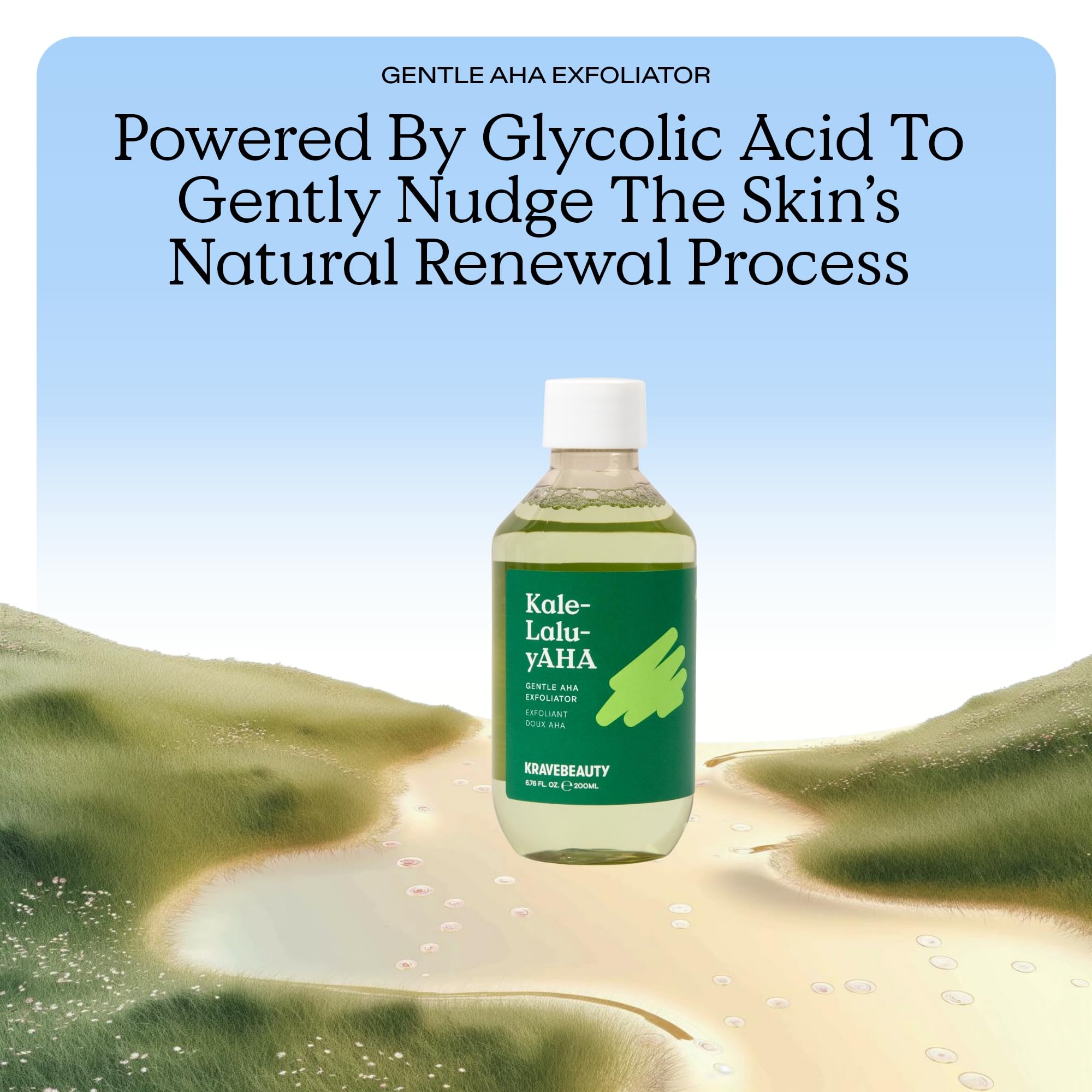 KraveBeauty Kale Lalu yAHA 5 25 Glycolic Acid Exfoliating - KraveBeauty Official Imagery - 5