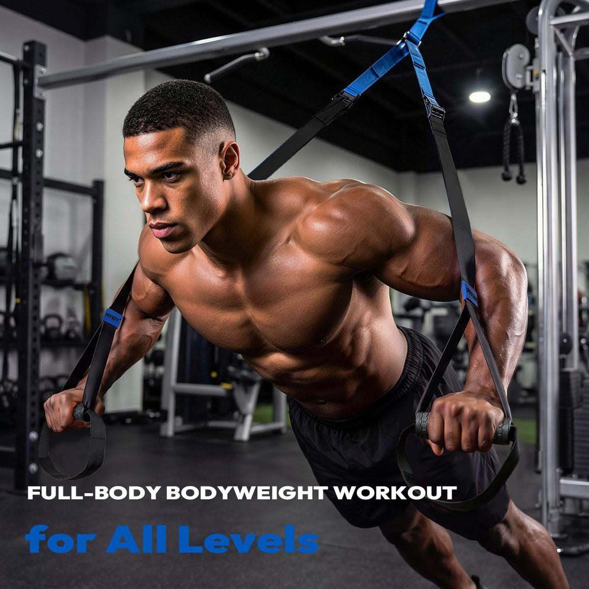 FITKIT Suspension Fitness Trainer System with Built in Door - FITKIT Official Imagery - 7