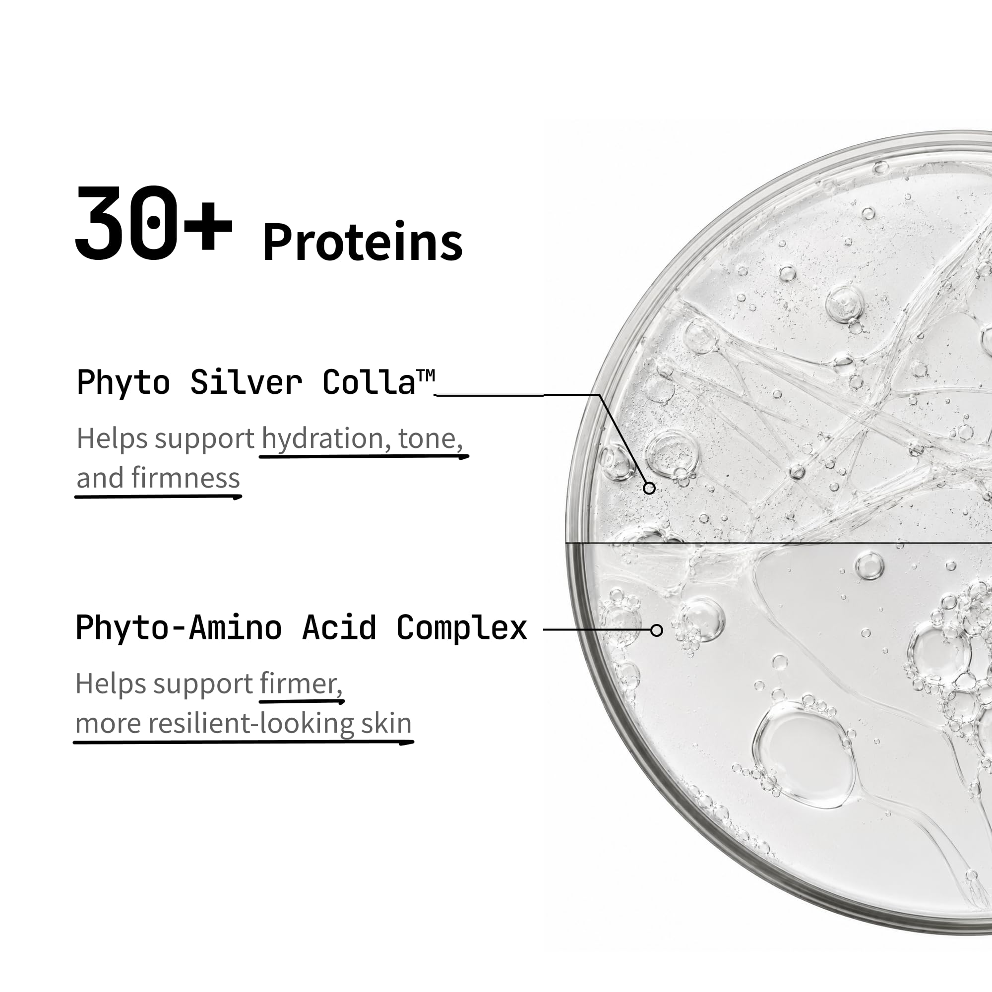 500 Dalton Protein Mist with 30 Collagen Peptides, 43% Collagen - millimilli
