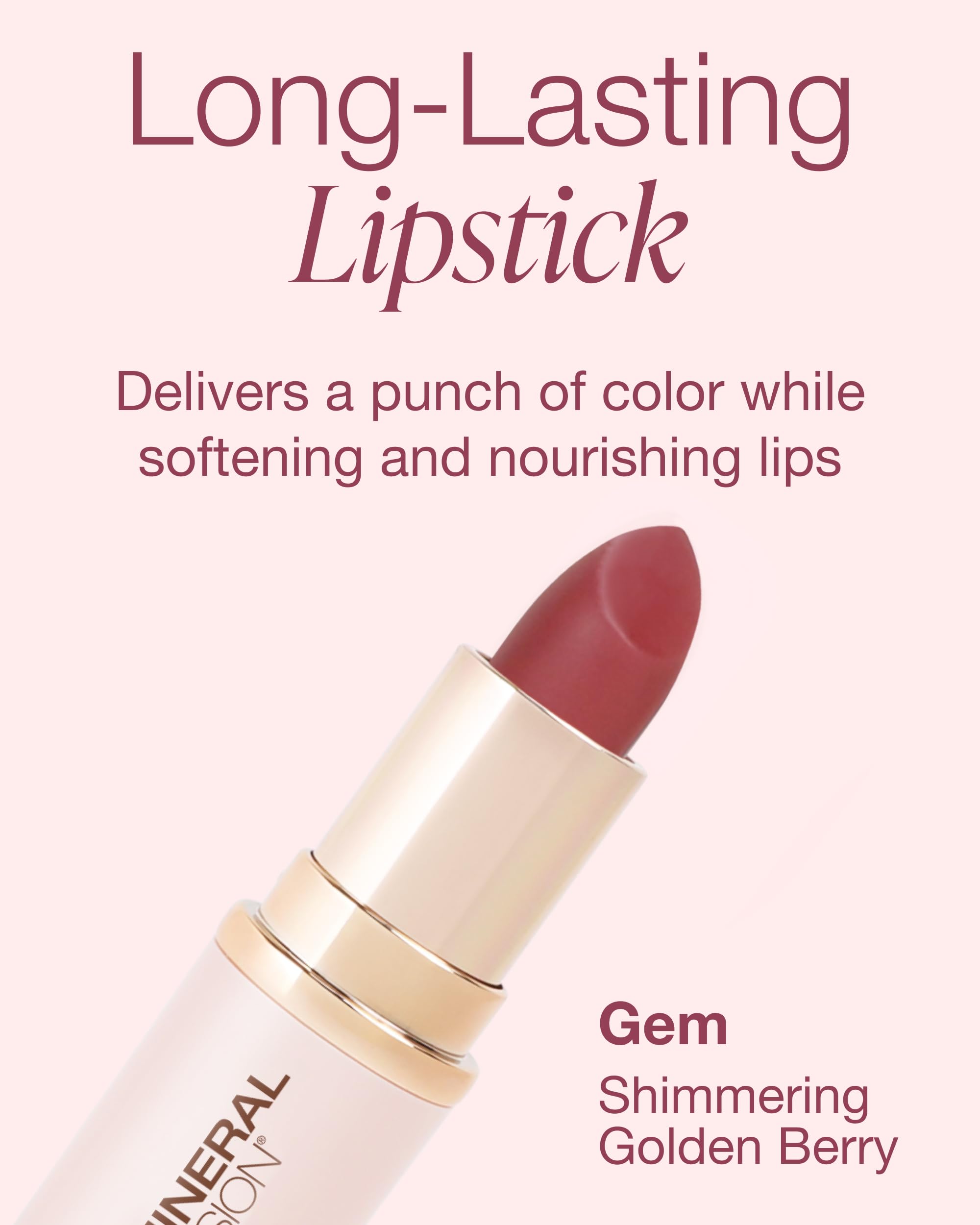 Mineral Fusion Gem Lip Stick, 0.137 oz (Package May Vary) - Mineral Fusion Official Product View 4