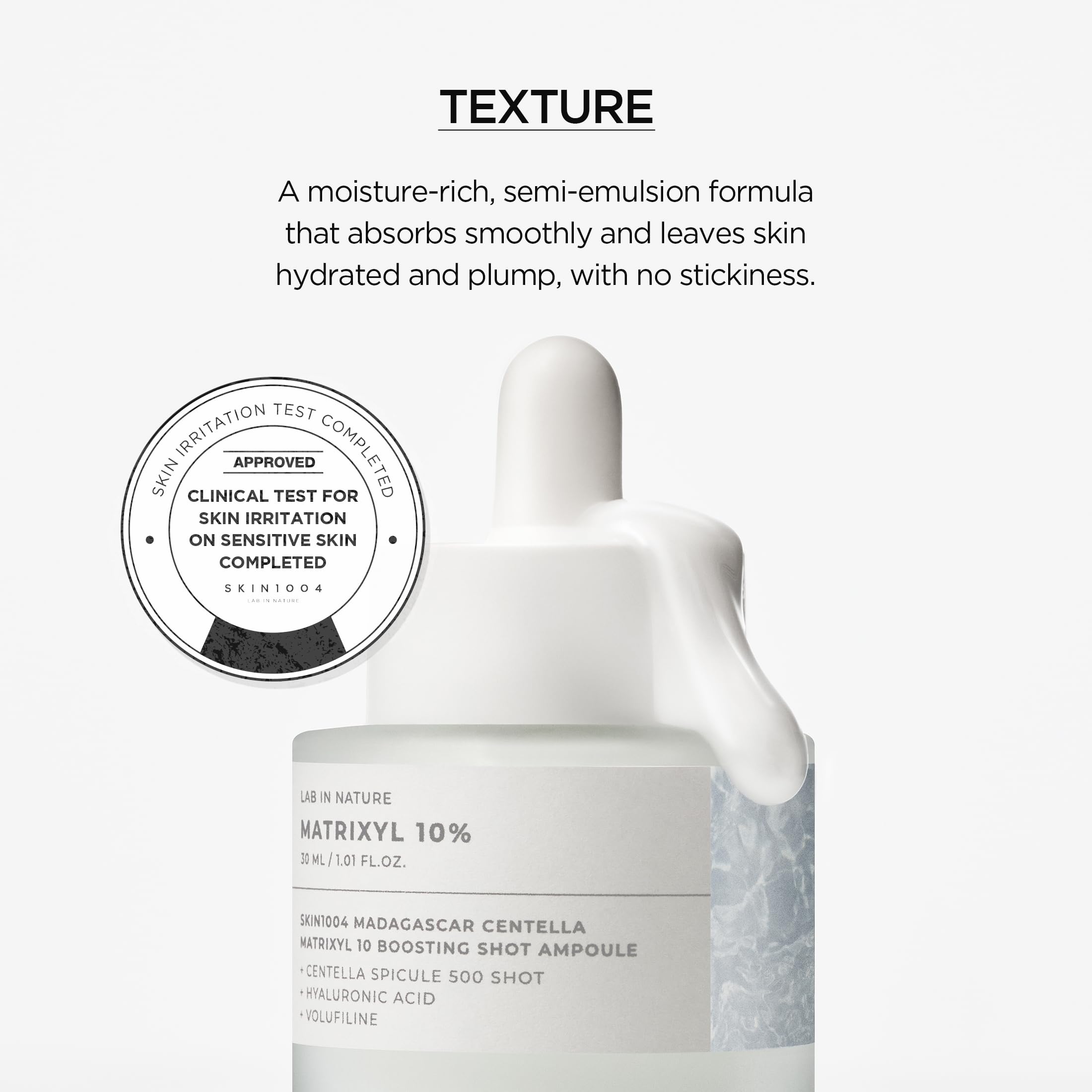 SKIN1004 Matrixyl 10% Boosting Shot Ampoule, Volufiline & Hyaluronic Acid Serum - SKIN1004 Official Product View 8