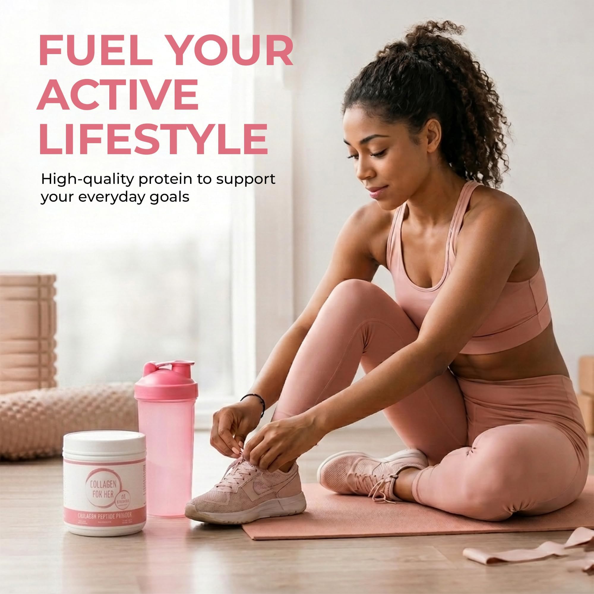 Collagen For Her Hydrolyzed Collagen Peptides Grass Fed - Collagen For Her Official Imagery - 7