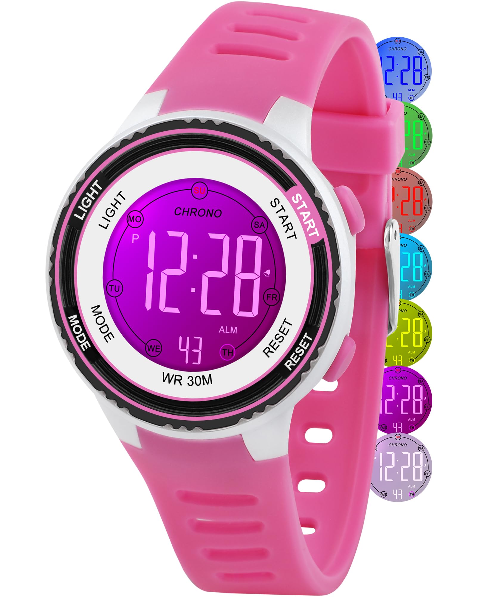 DTKID Digital Kids Watch 30 M Waterproof for Girls Boys 5-16 - View 8