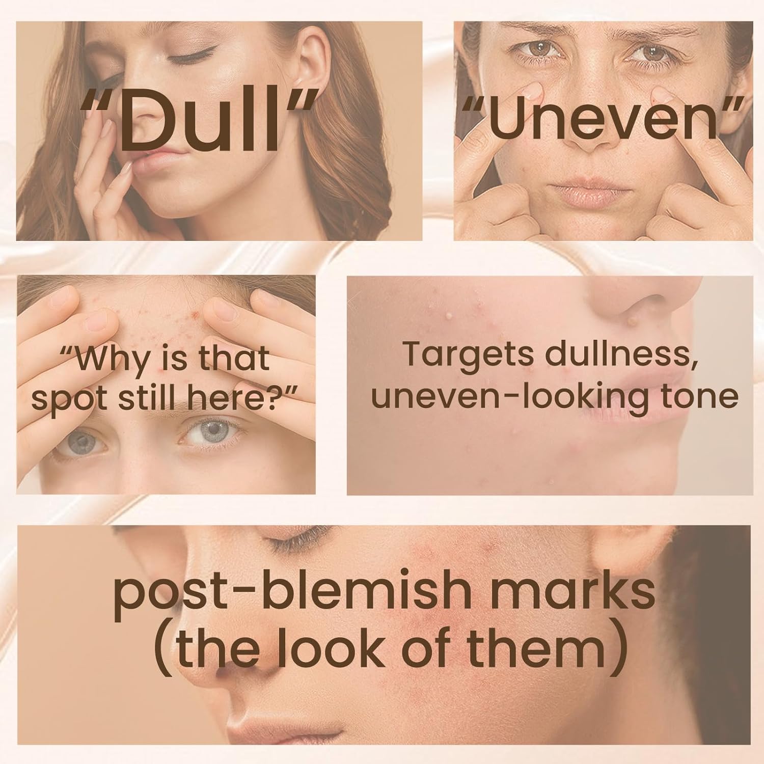 ZZILME brightening cream for face, body, and underarms with niacinamide, visible jar of skincare product in the image.