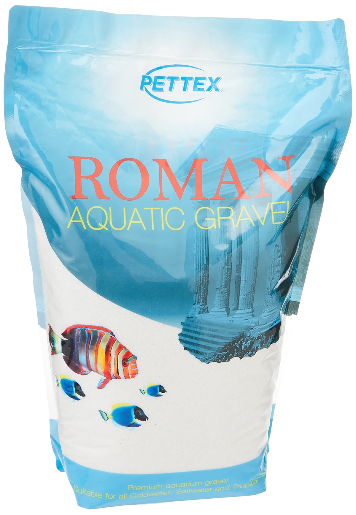 Pettex Roman Gravel White Quartz Sand 8 Kg - Pettex Official Imagery - 1