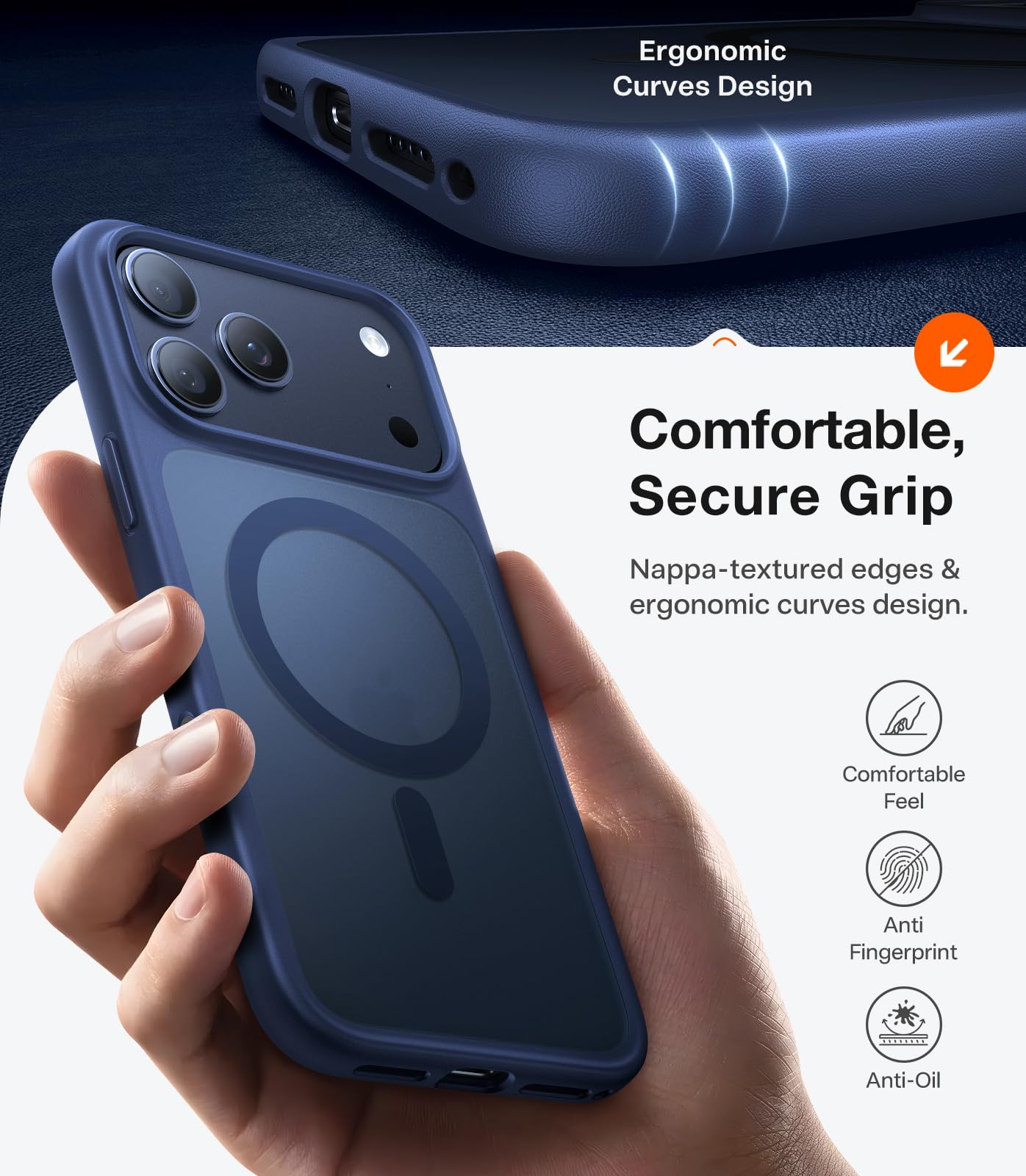 TORRAS Stronger Magnetic Shockproof for iPhone 17 Pro Max - Premium Selection Official Imagery - 8