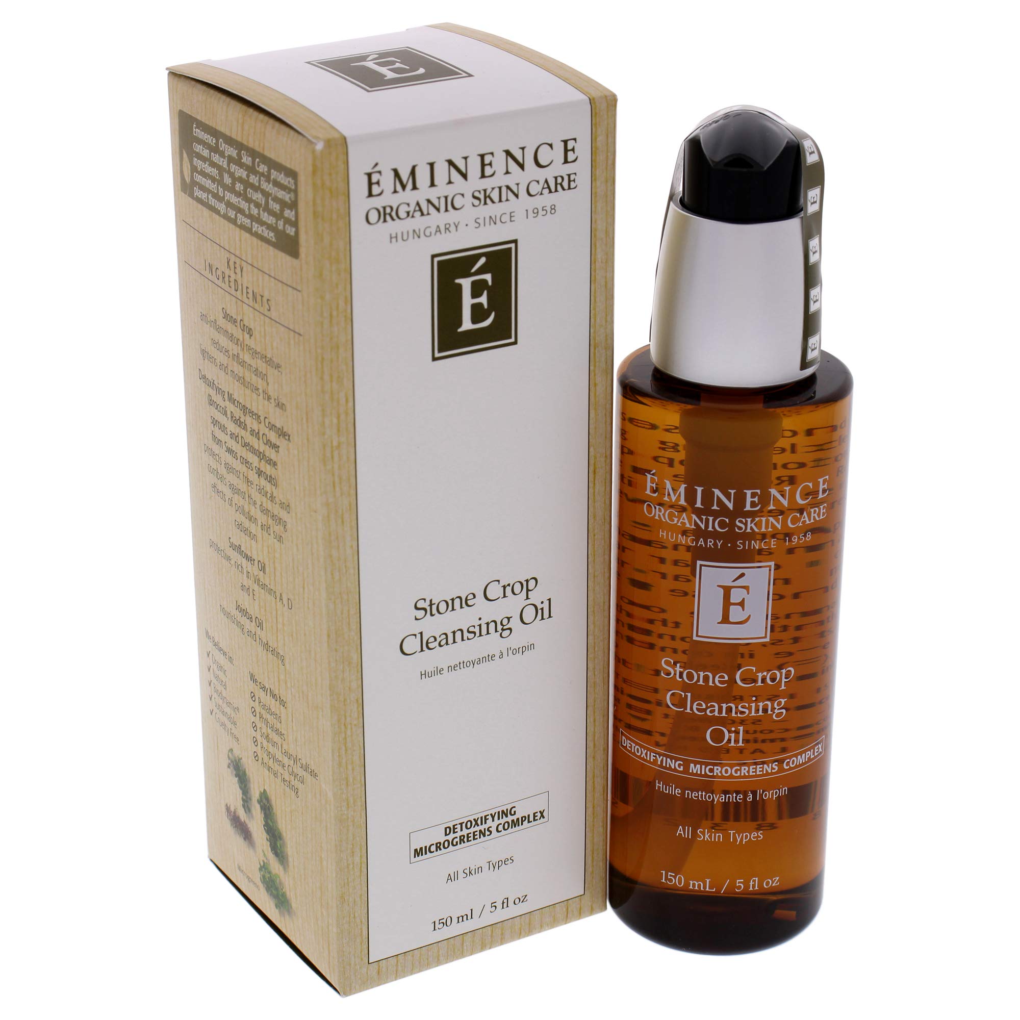 Eminence Organic Skincare Stone Crop Cleansing Oil, Multi, - Eminence
