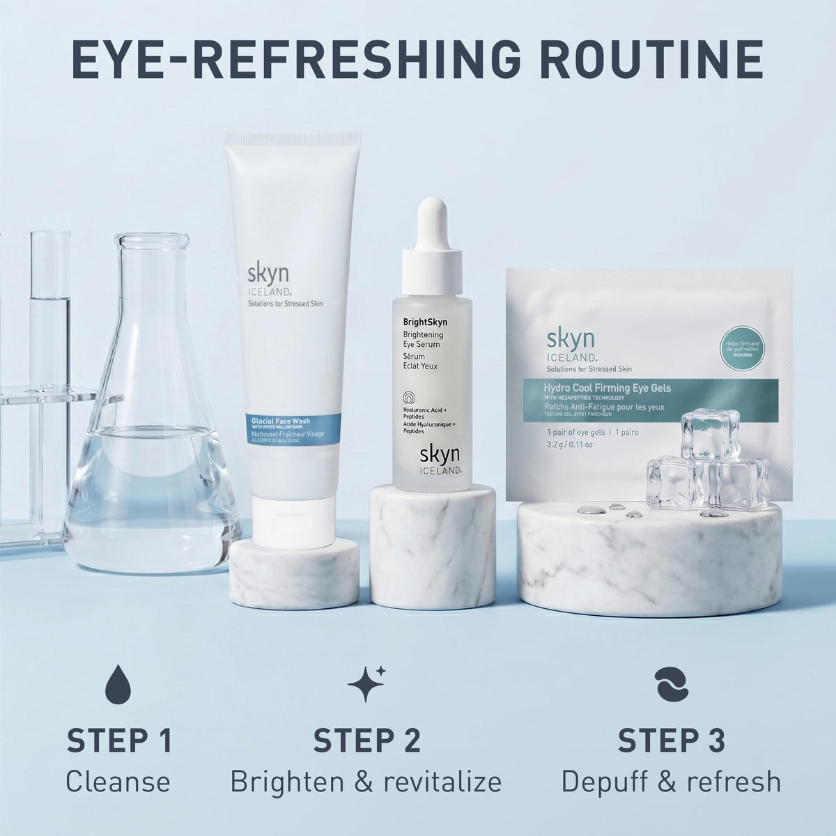 Skyn ICELAND Hydro Cool Firming Eye Patches with Peptides - skyn ICELAND Official Imagery - 8