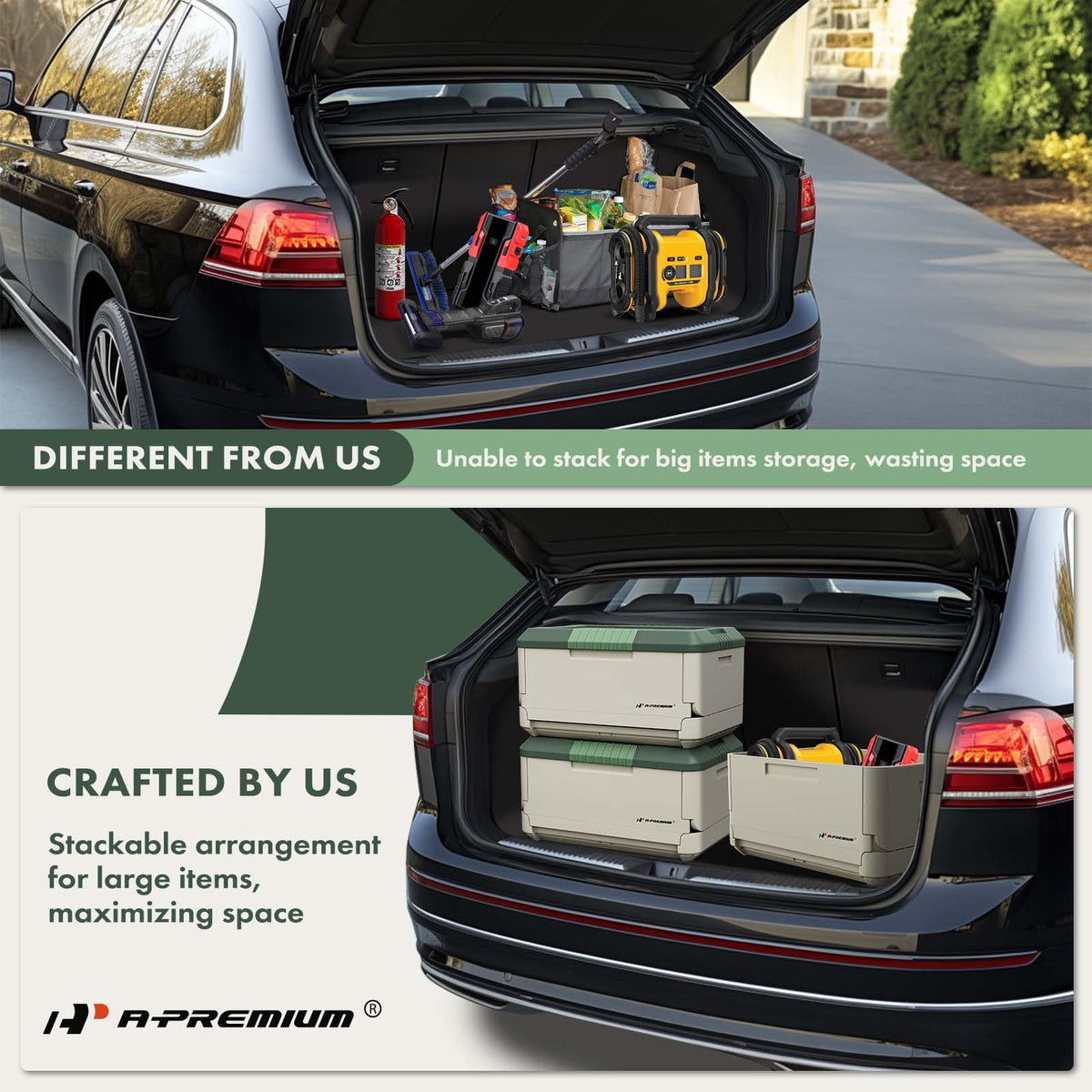 A Premium Multifunctional Foldable Trunk Organizer and - A-Premium Official Imagery - 5