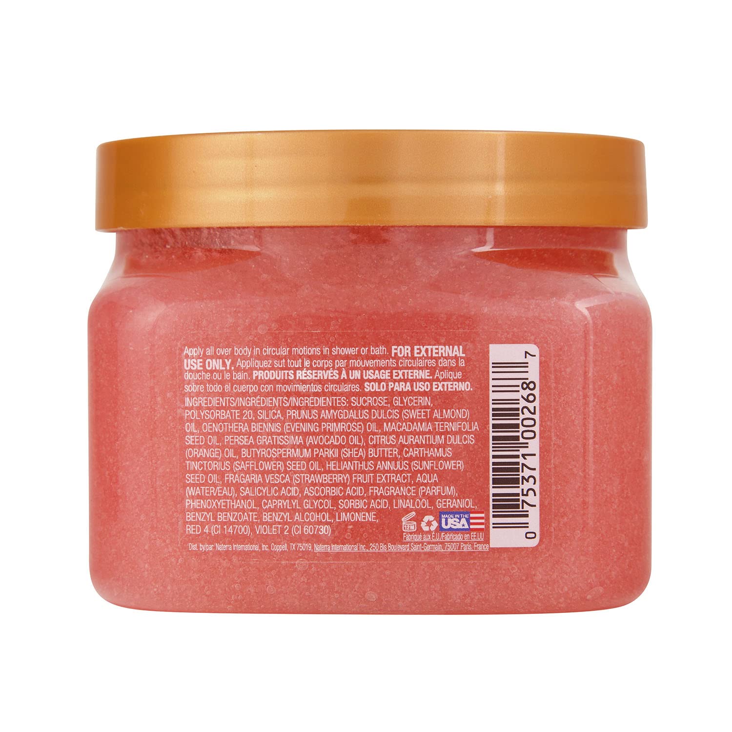 Tree Hut Strawberry Shea Sugar Scrub, Exfoliating, Hydrating & Moisturizing - Tree Hut Official Product View 3