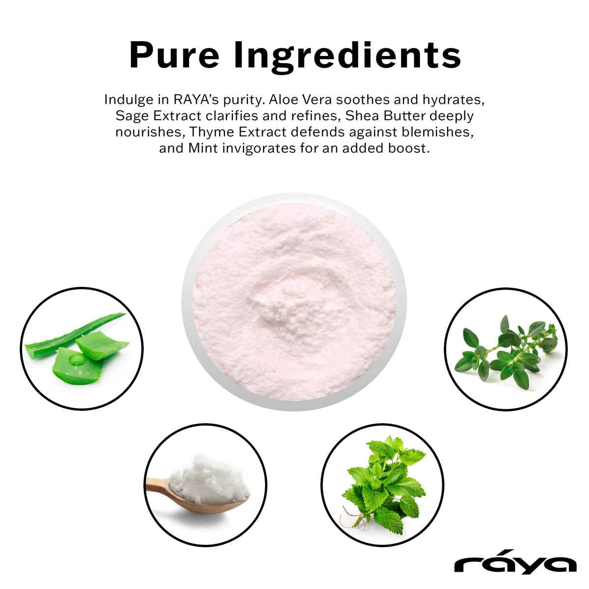 Raya Mint Souffl Facial Cleanser for Sensitive Combination - Raya Official Imagery - 3