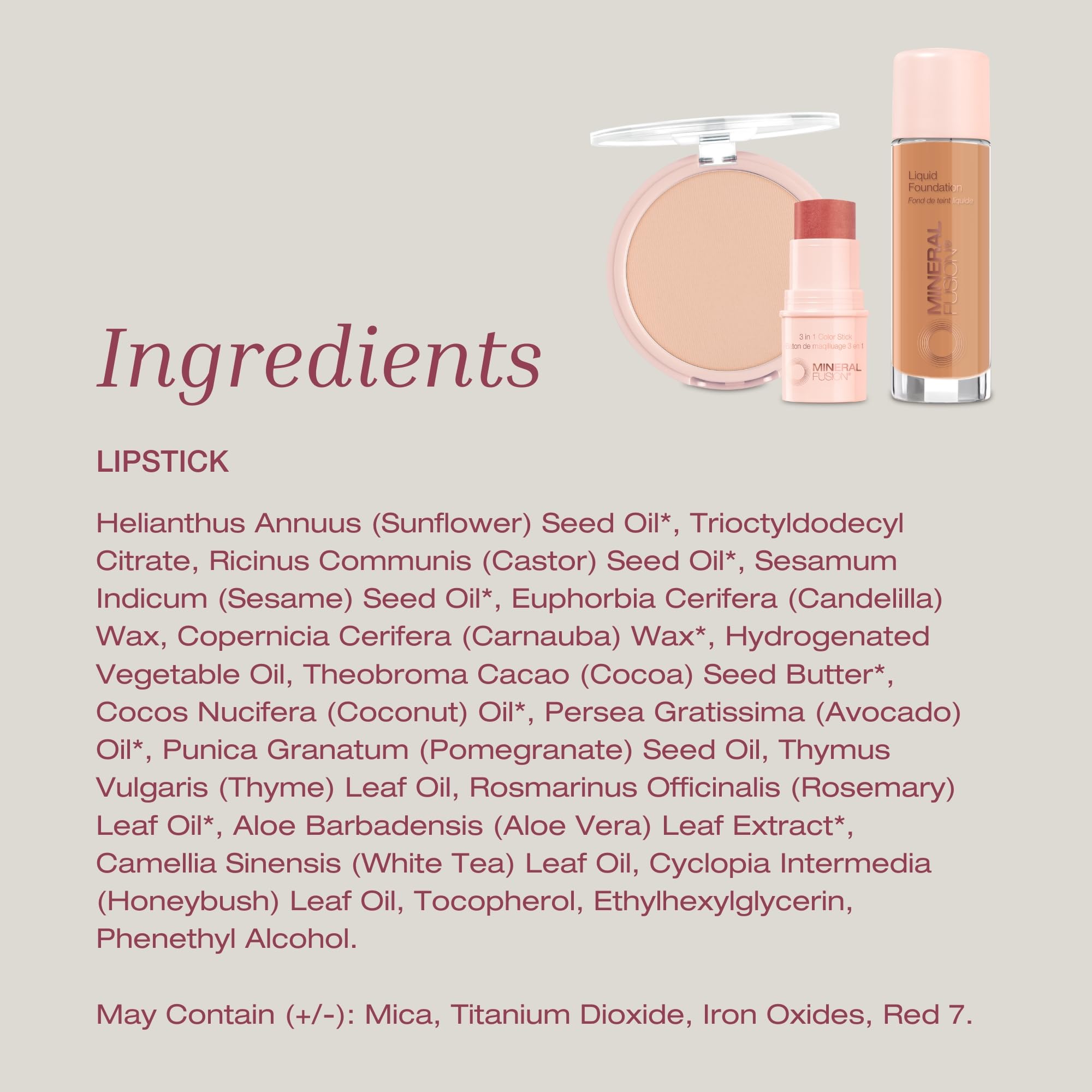 Mineral Fusion Exotic Lip Sheer By Mineral Fusion, 0.137 oz - Mineral Fusion Official Product View 7