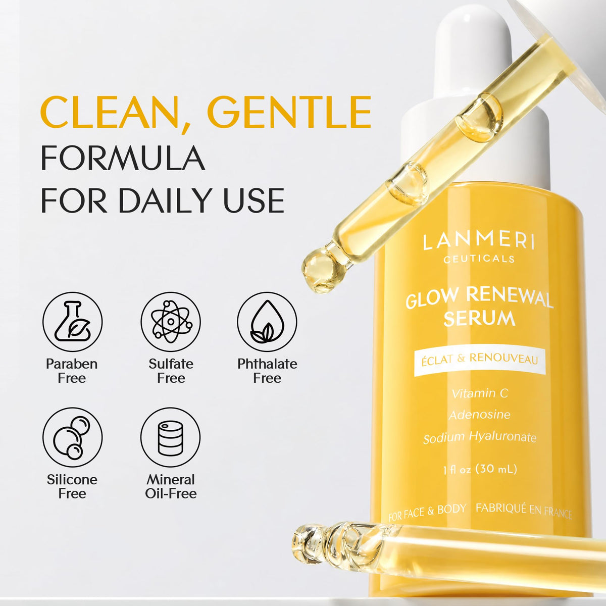 Lanmeri Vitamin C Serum for Face Vitamin C Anti Aging Serum - Lanmeri Official Imagery - 8