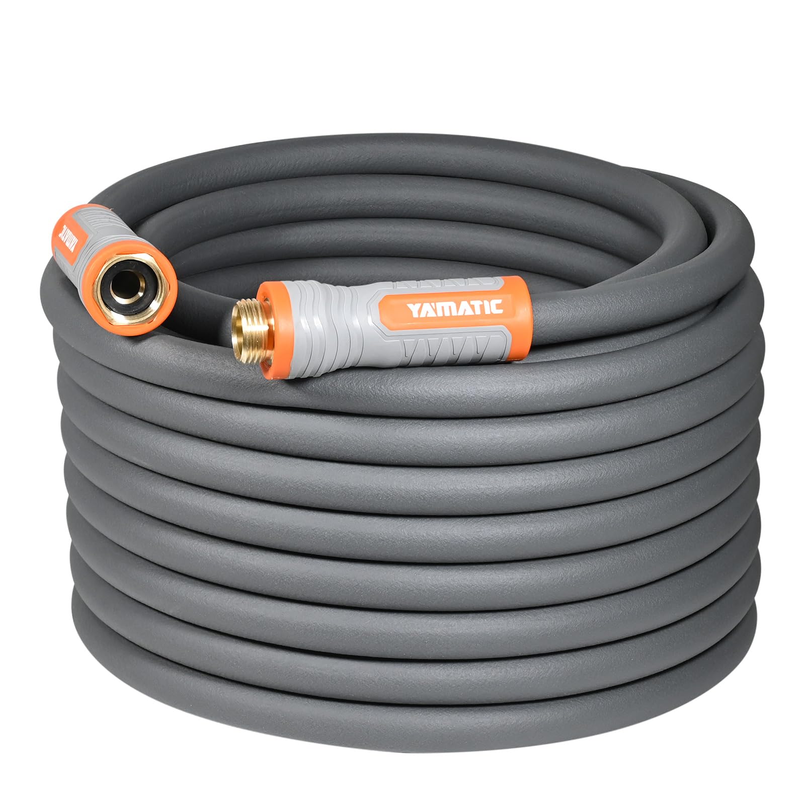 YAMATIC Flexible Garden Hose 5/8"x100ft, 360° Swivel Handle, Burs - YAMATIC Official Product View 10