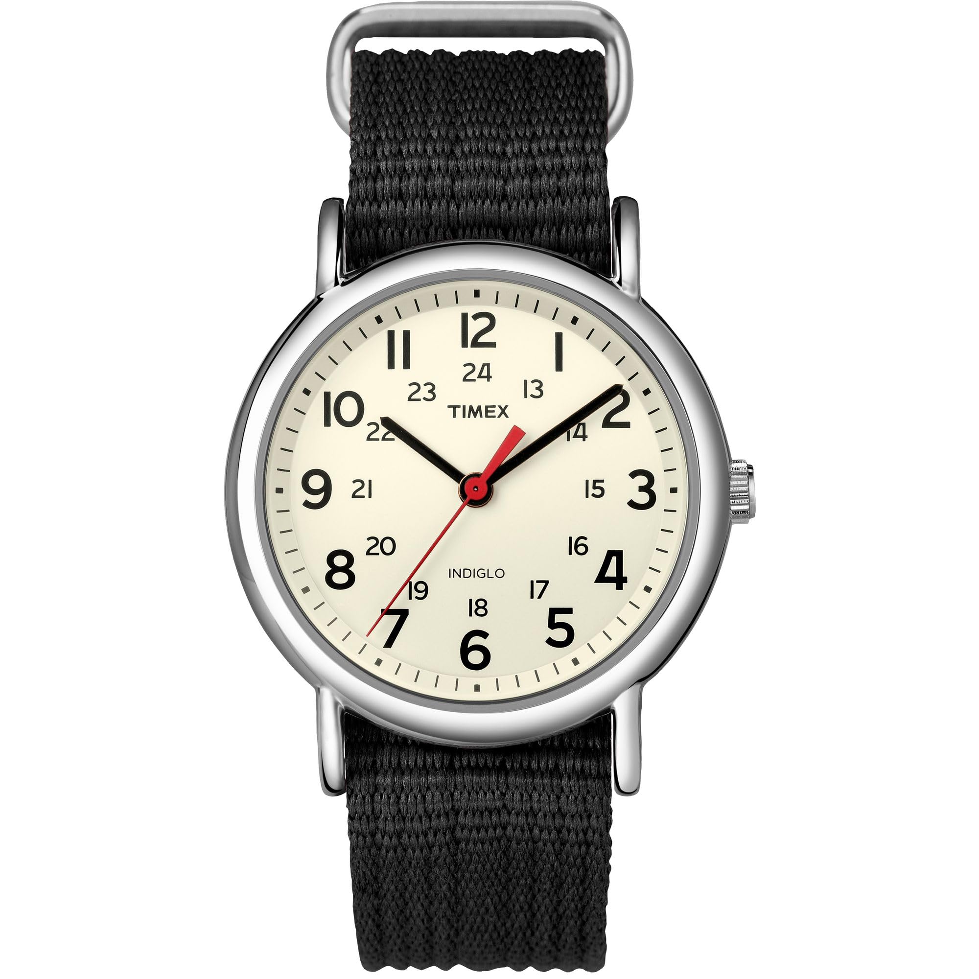 Timex Weekender 38mm Unisex Analog Watch | INDIGLO Backlight | Adjusta - View 1
