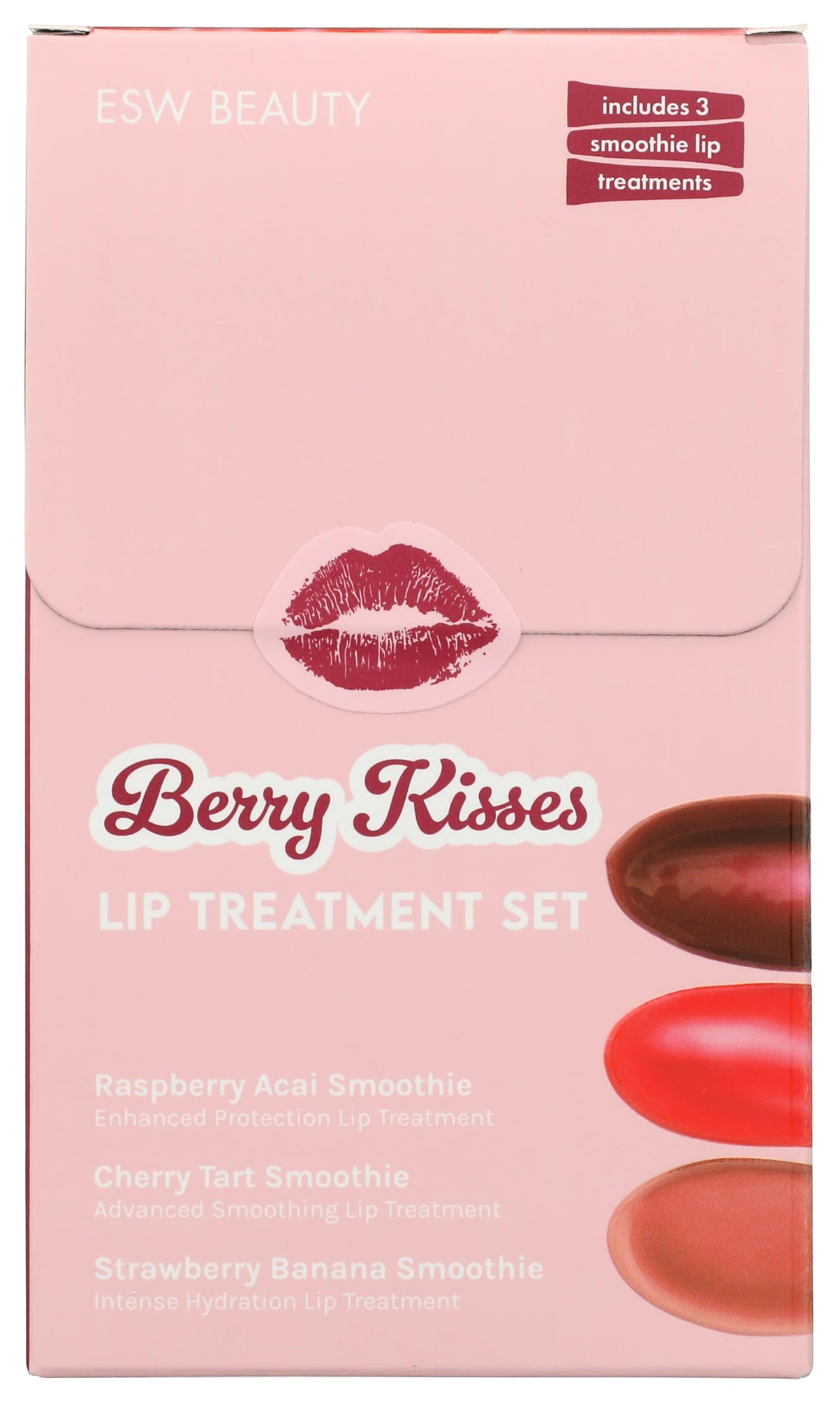 ESW Beauty Berry Kisses Lip Gloss Set Hydrating Treatment - ESW Beauty Official Imagery - 2